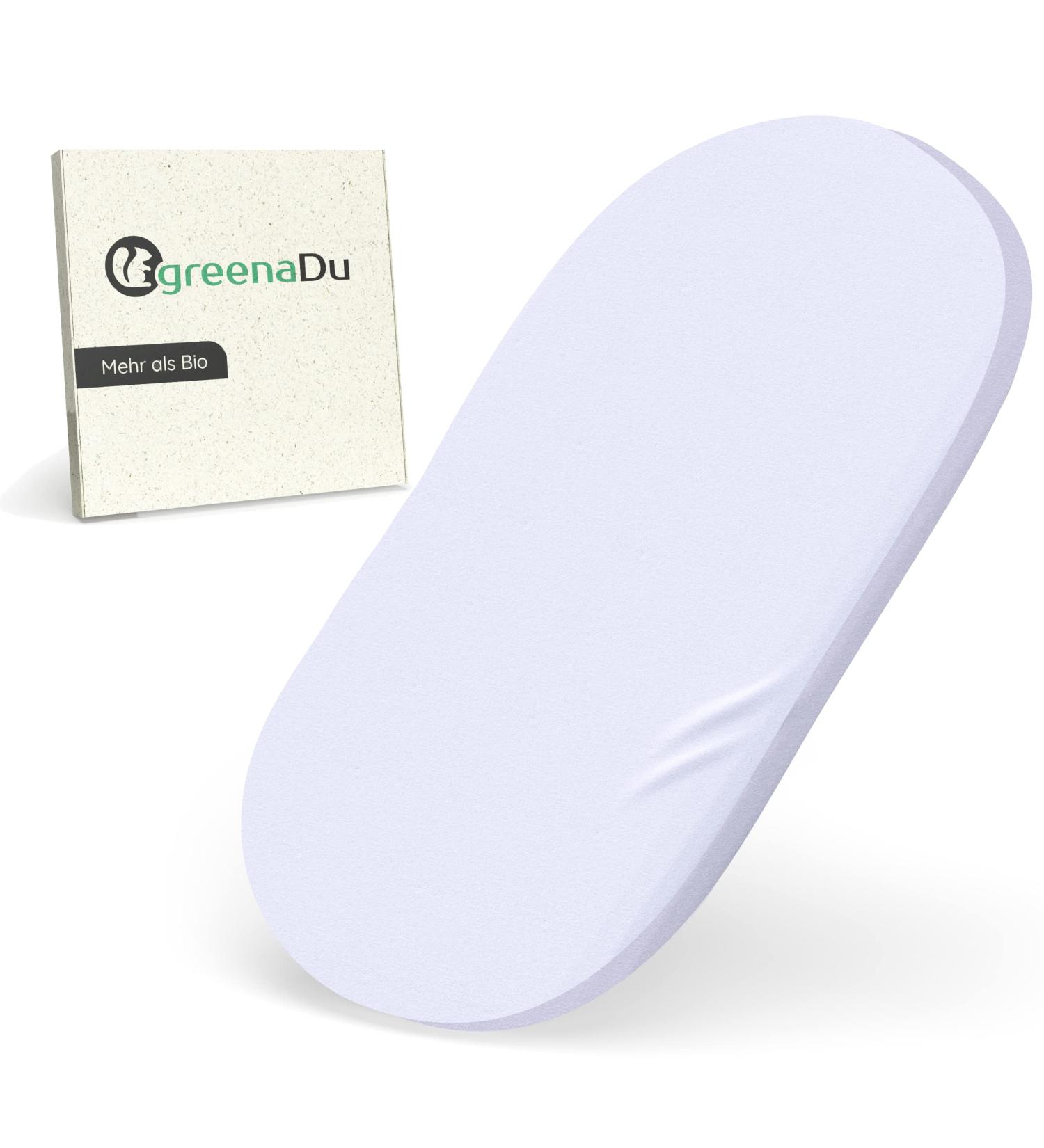 Eco-Friendly Greenadu Bio Fertilizer Sheet - Plastic-Free Stroller & Bed Mattress Cover (40x80 cm) | Climate-Neutral 100% Tencel - Vegan Silk Alternative - Buy Online on GoSupps.com