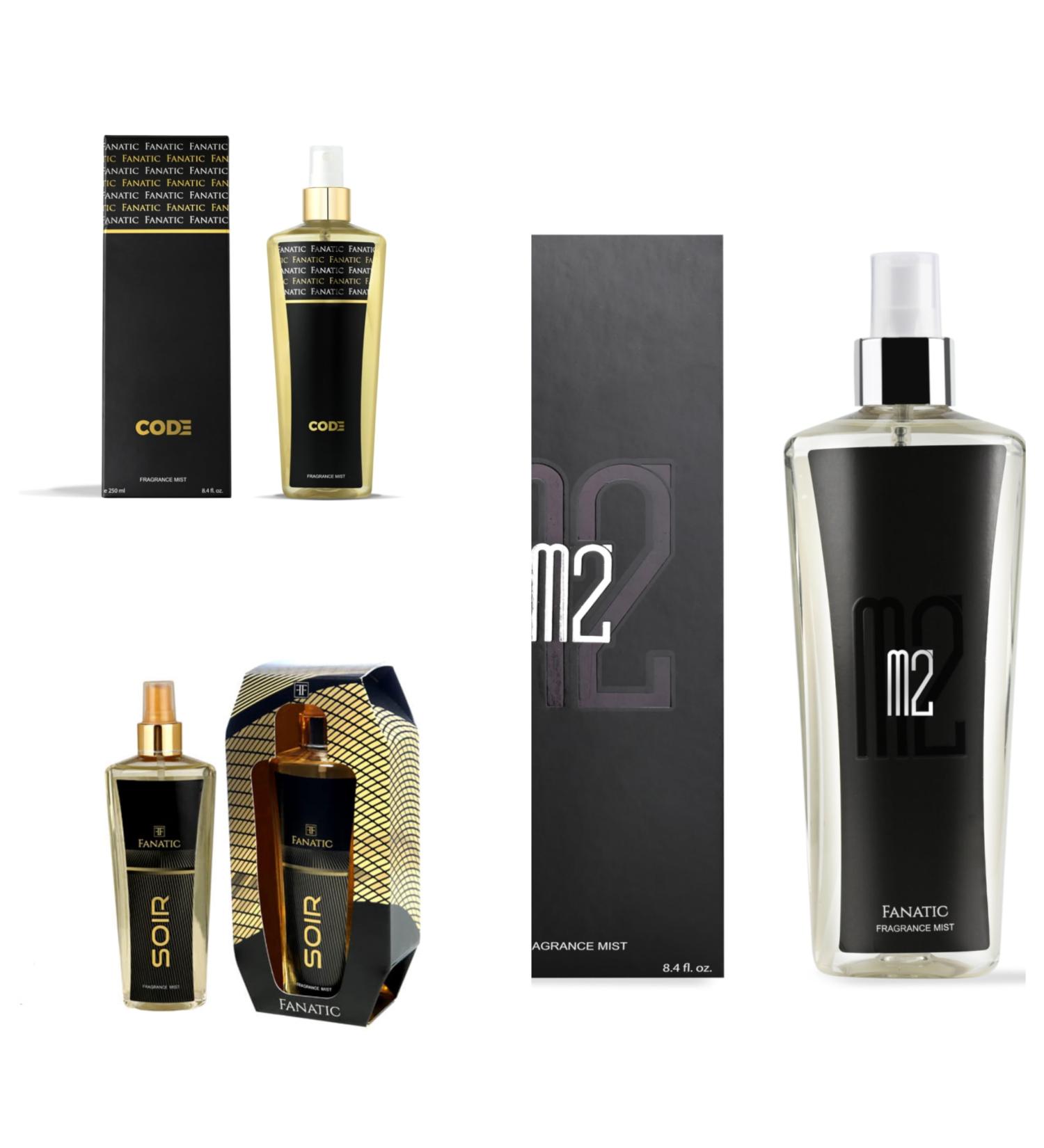 (Pack Of 3) 250-ML Eau De Parfum Non Alcoholic Perfume Unisex Long Lasting Fragrance 8.45-Fl.oz Spray. - Buy Online on GoSupps.com
