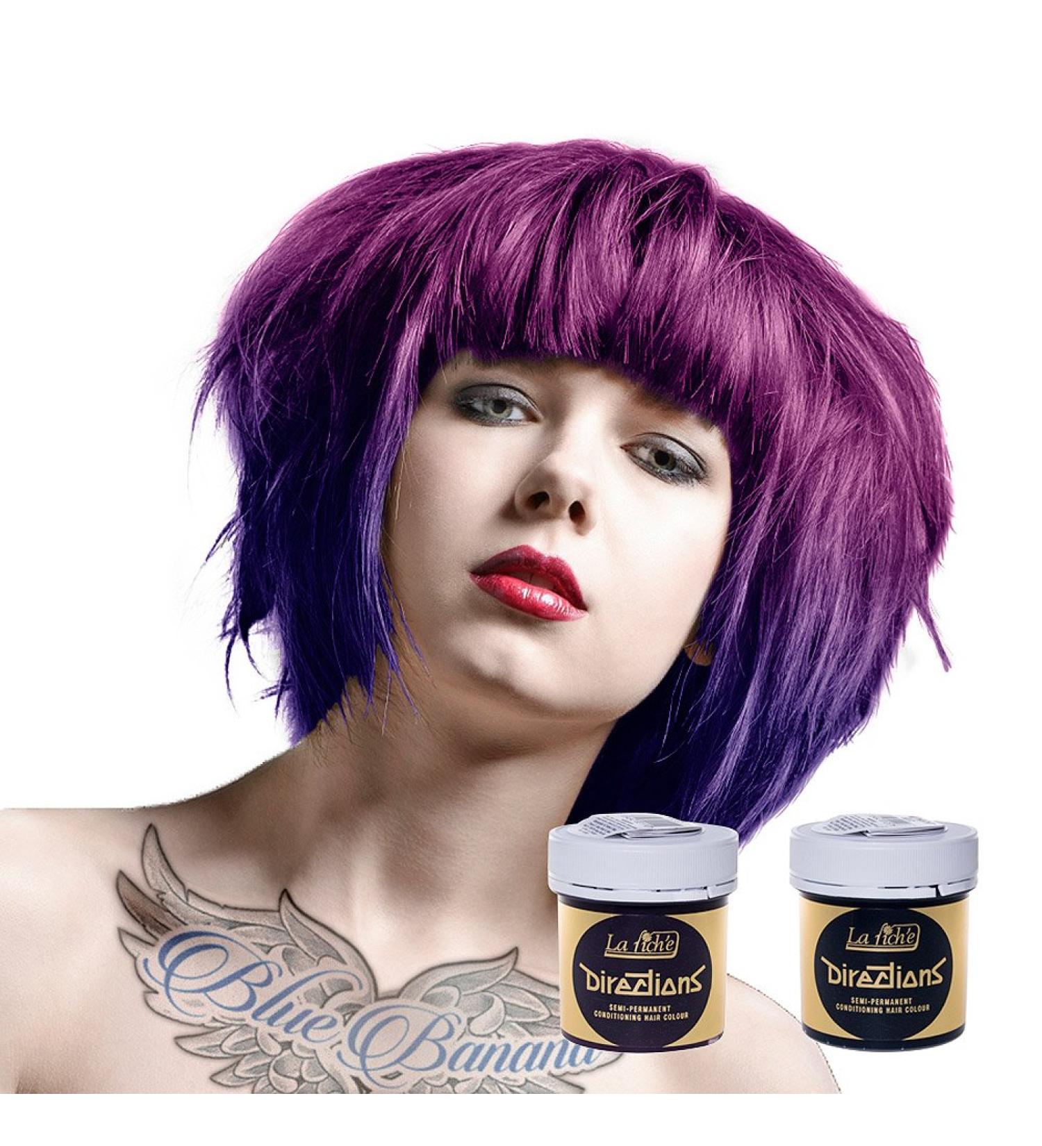 La Riche Directions Colour Hair Dye Combo (x1 Violet and x1 Midnight Blue)