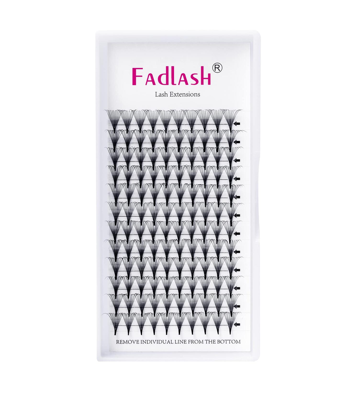 Premium 12D 0.07mm C Curl 12mm Russian Volume Eyelash Extensions - Prefabricated Fan Lashes for Stunning Eyes - Buy Online on GoSupps.com