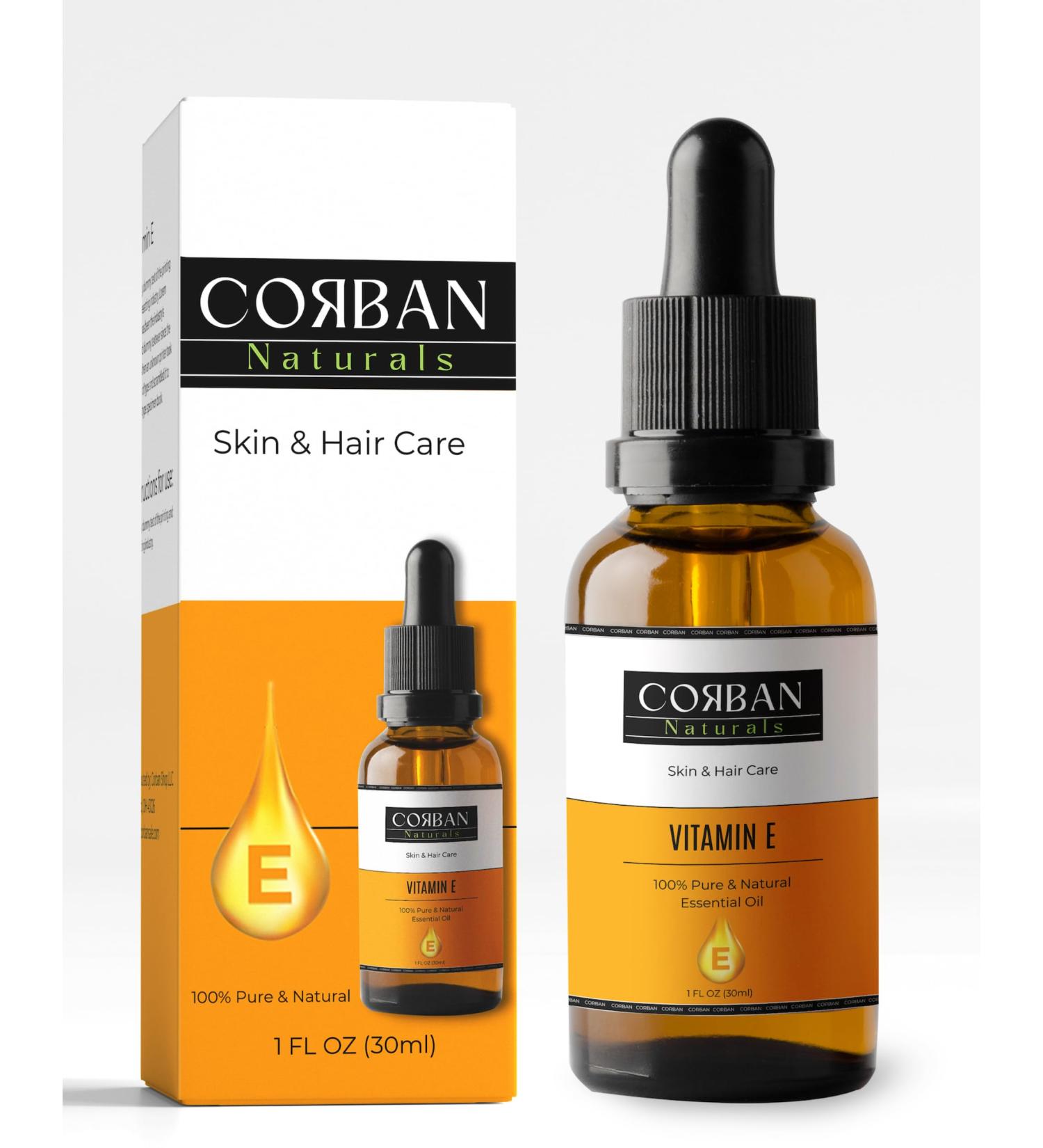 100% Pure Organic Vitamin E Oil - 30 000 IU for Moisturizing Skin Hair & Nails | Anti-Aging Reduce Wrinkles & Glow - 1 Fl Oz - Buy Online on GoSupps.com