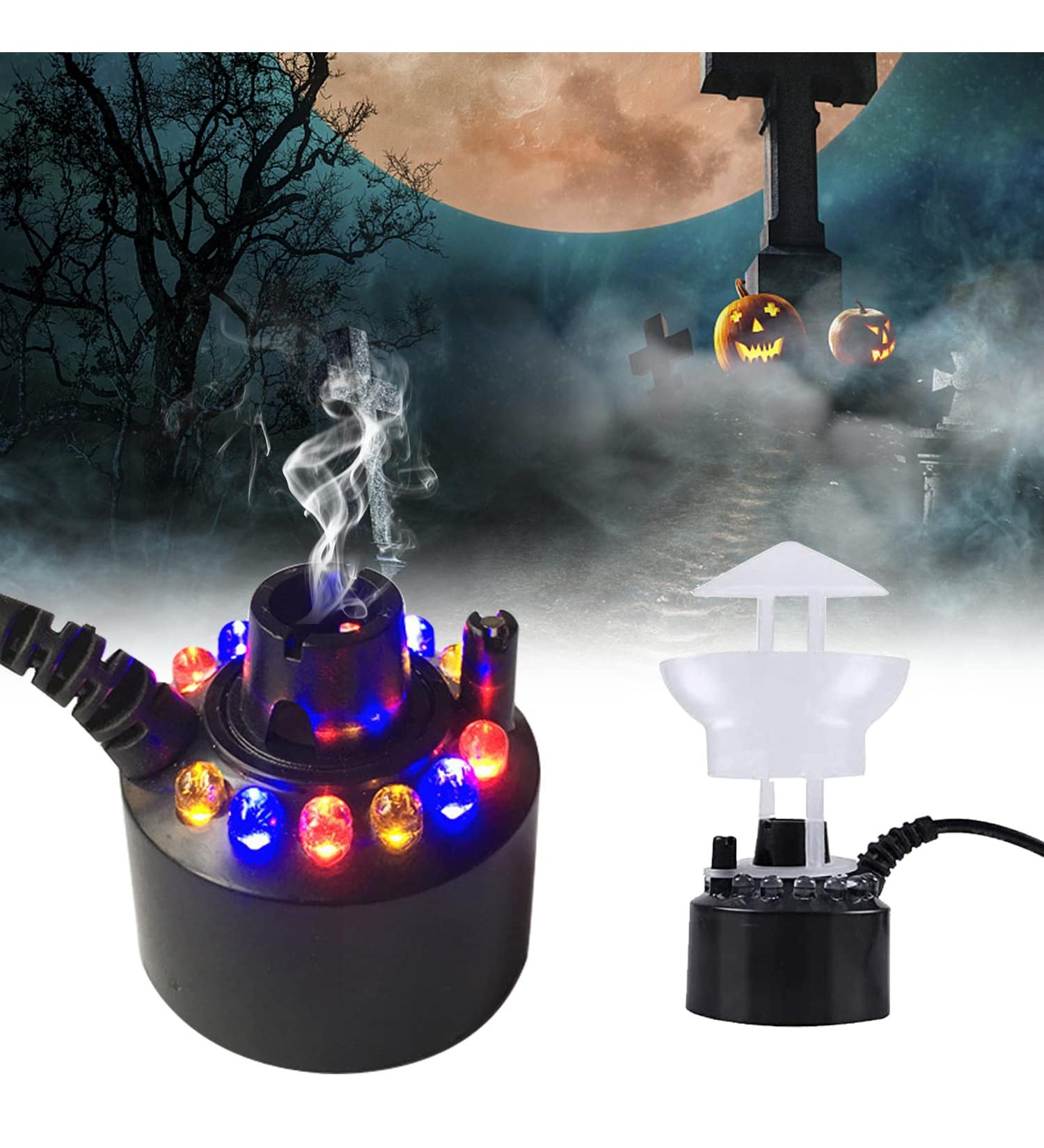 Roser Rose Ultrasound Fuels - 12 LED Three Color Gradient Atomizer Mist Maker with Removable Splash Protection for Halloween Water Wells - Buy Online on GoSupps.com