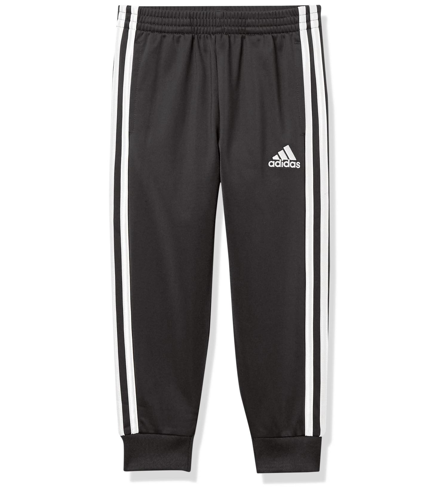 adidas Boys' Tricot Jogger Pant - Medium Iconic Black | Active Sports Athletic Wear - Buy Online on GoSupps.com