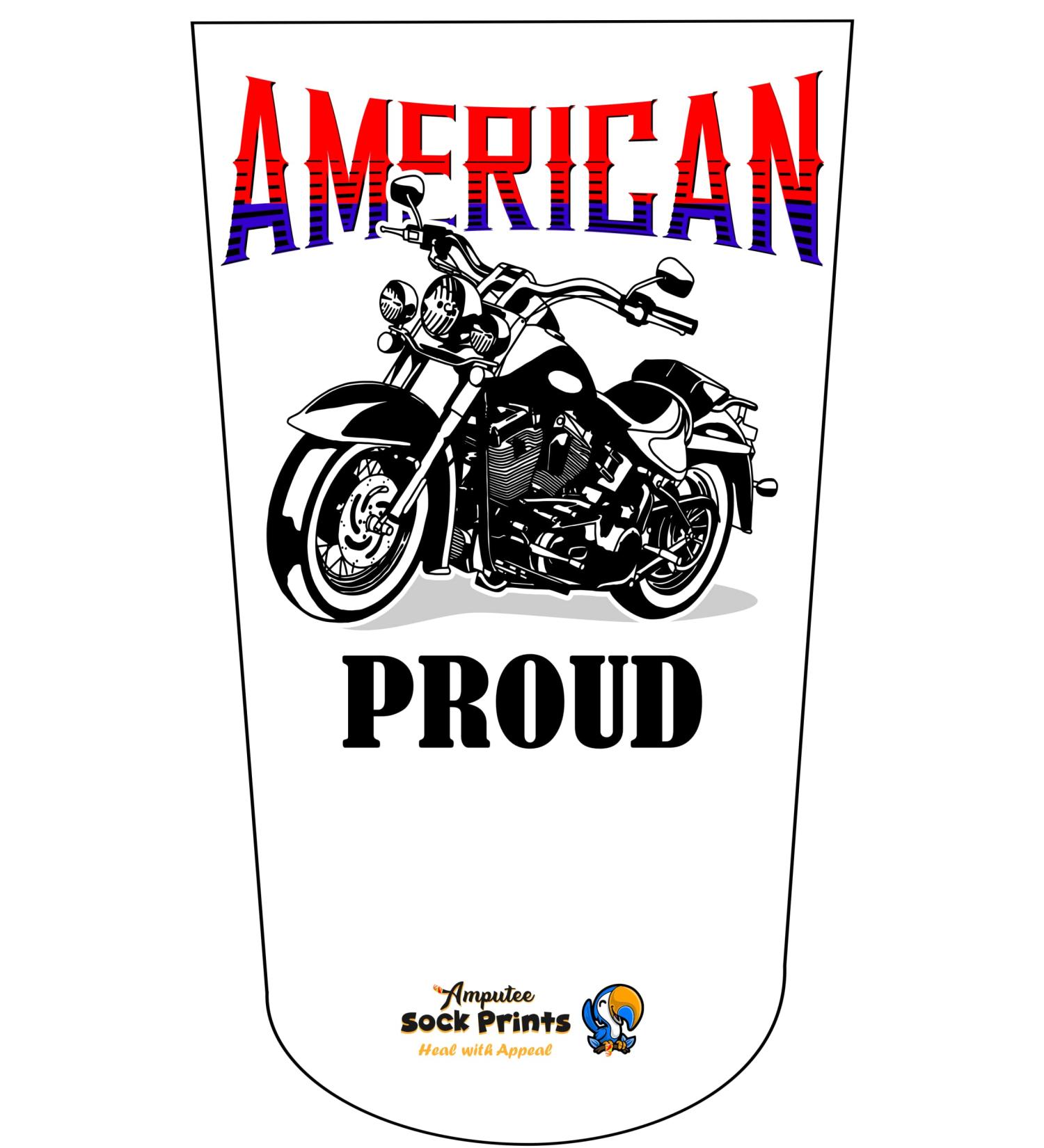 American Pride Ride V1 3Ply Amputee Stump Sock - Comfort and Support for Amputees - Buy Online on GoSupps.com