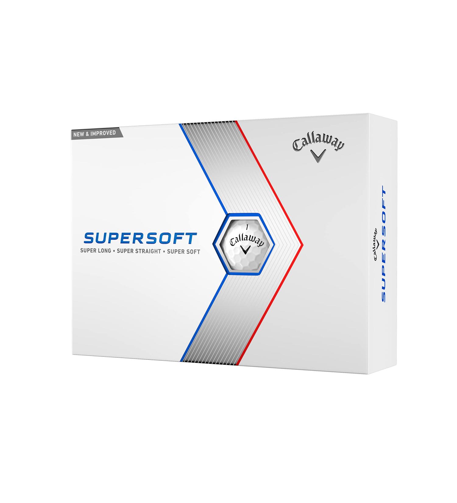 Callaway Supersoft Golf Balls 12-Pack 2023 Version - White - Buy Online on GoSupps.com