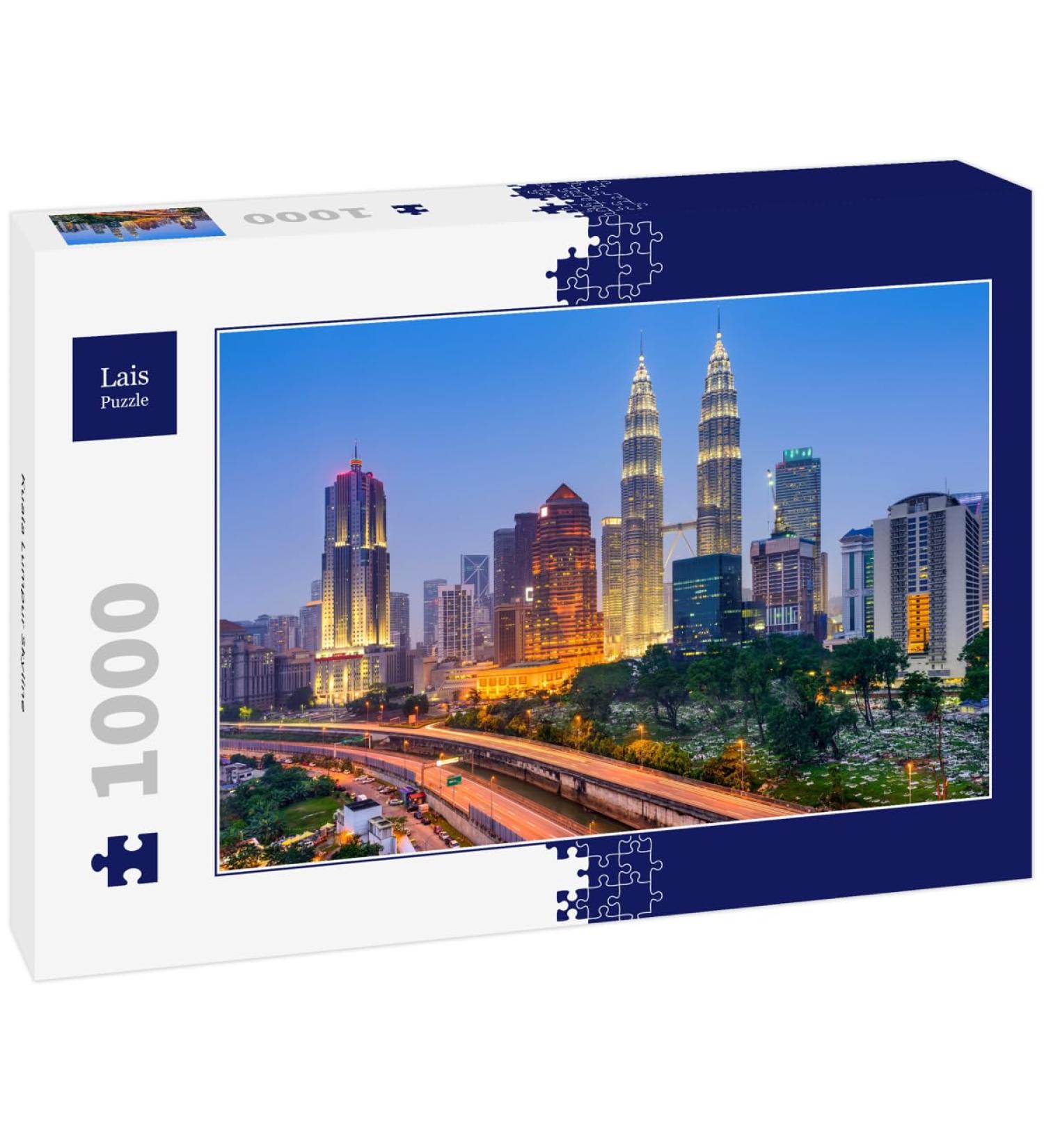 Lais Puzzle Kuala Lumpur Skyline 1000 pieces - Buy Online on GoSupps.com