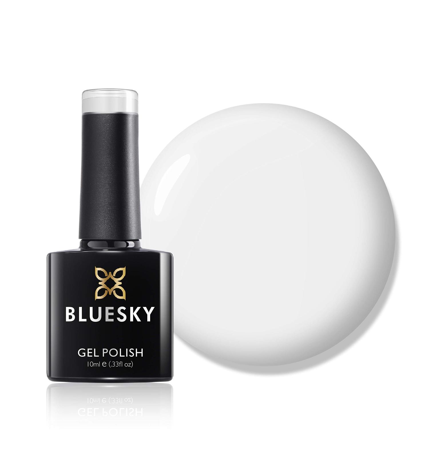 Bluesky Gel Nail Polish Studio White 80526 French French Manicure Light White Long Lasting Chip Resistant 10 ml (Requires Drying Under UV LED Lamp) Studio White 10 ml (Pack of 1) - Buy Online on GoSupps.com