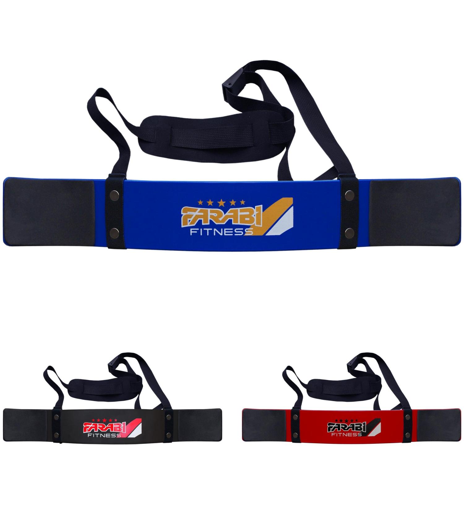 Farabi Sports Fitness Weightlifting Arm Blaster - Biceps Isolator Gym Support Straps Wraps in Blue | Ultimate Muscle Training Equipment - Buy Online on GoSupps.com