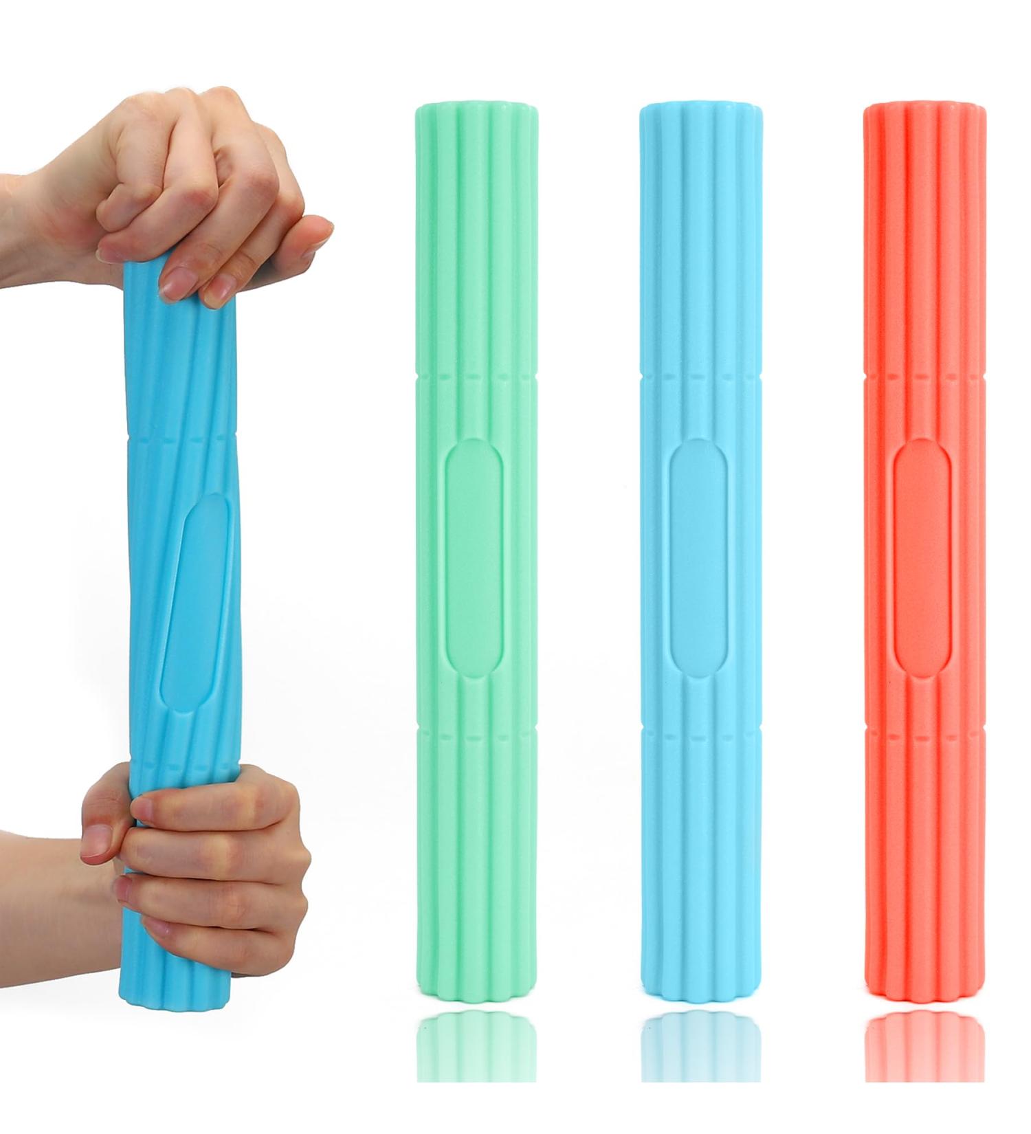 Buy Flexible Therapy Bar for Tennis Elbow & Golfer's Elbow Relief - Strengthener for Wrist & Forearm Pain | International Shipping Available - Buy Online on GoSupps.com