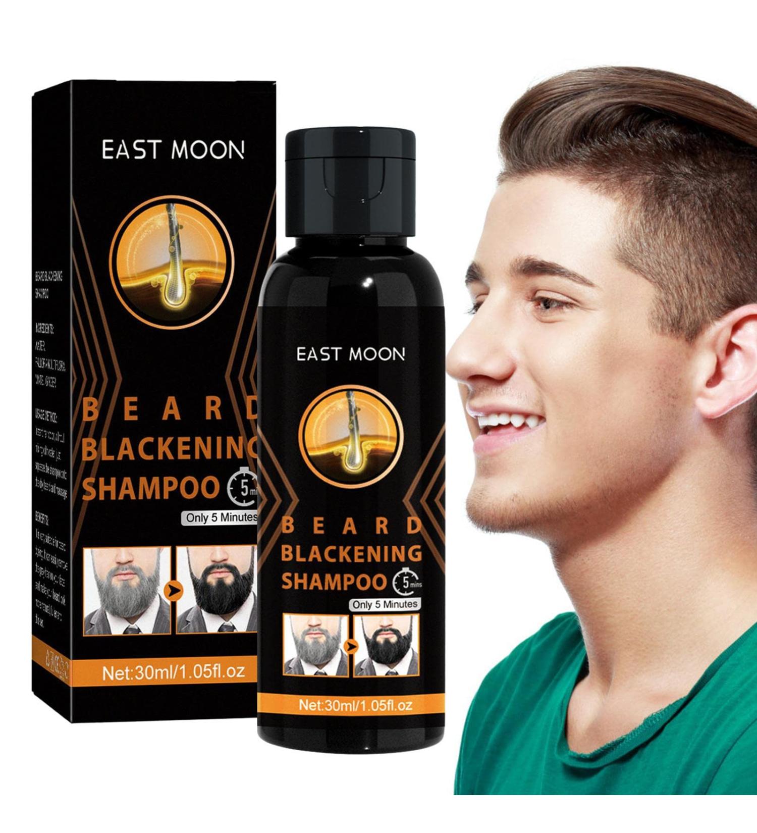 Yemyap Beard Coloring for Men - 30ml Natural Herb Formula | Gradual Mustache Color Shampoo | Premium Beard Products - Buy Online on GoSupps.com