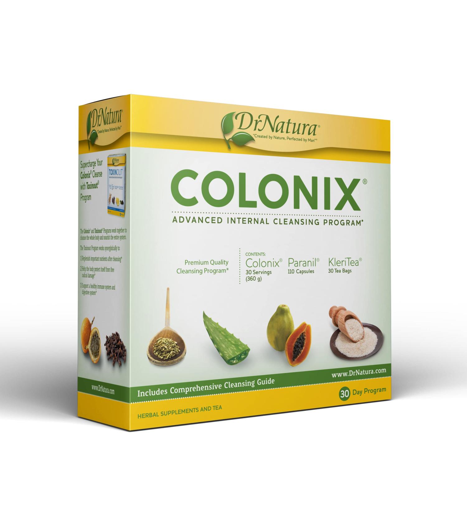 DrNatura Colonix Kit - 30 Day Cleanse & Detox Program for Digestive Health - Buy Online on GoSupps.com