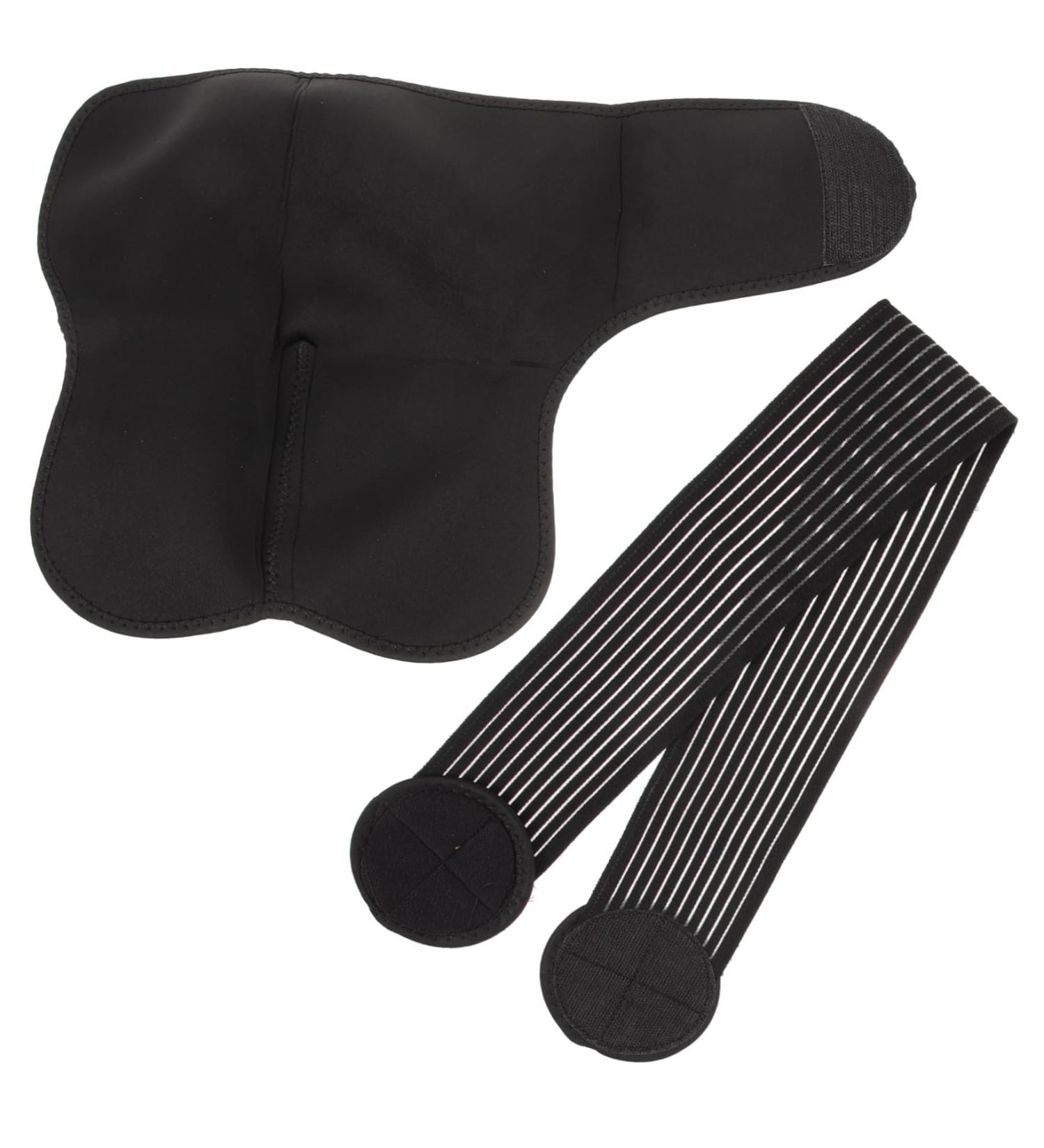 Double Warm Shoulder Dislocation Strap - Adjustable Support Belt for Alignment & Comfort | Fitness Shoulder Wrap Protector - Buy Online on GoSupps.com