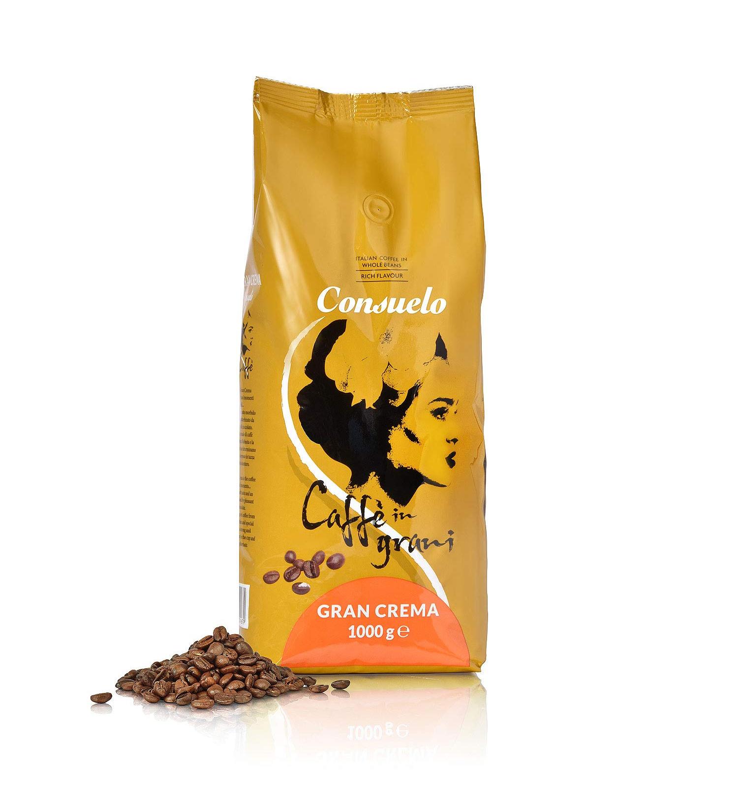 Consuelo Gran Crema - Italian Coffee in whole beans - 1 kg - Buy Online on GoSupps.com
