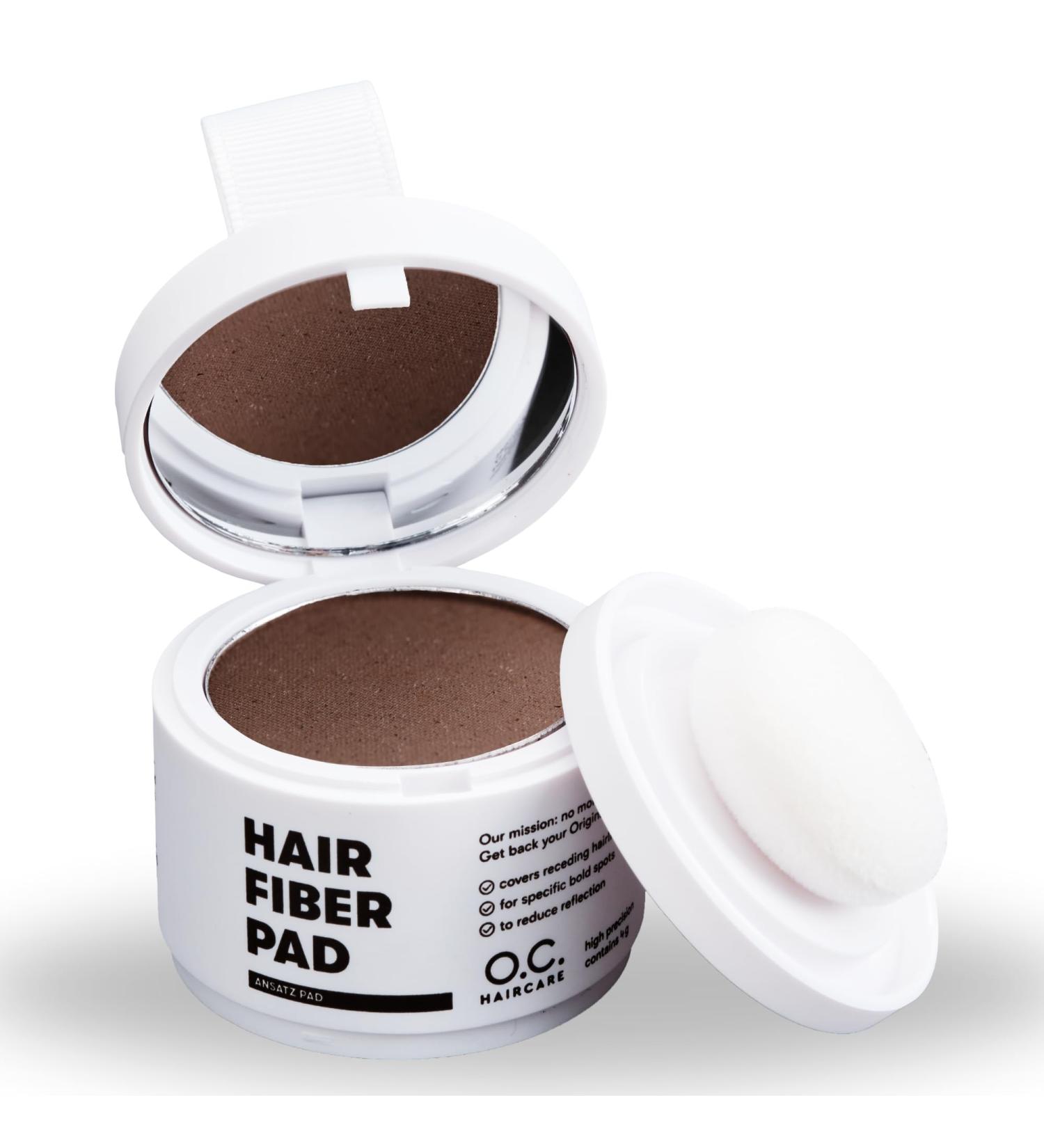 O.C. Haircare Approach Powder for Men & Women | Light Brown #4 | Best for Receding Hairline & Vertex | Salon-Recommended | 9 Colors Available - Buy Online on GoSupps.com