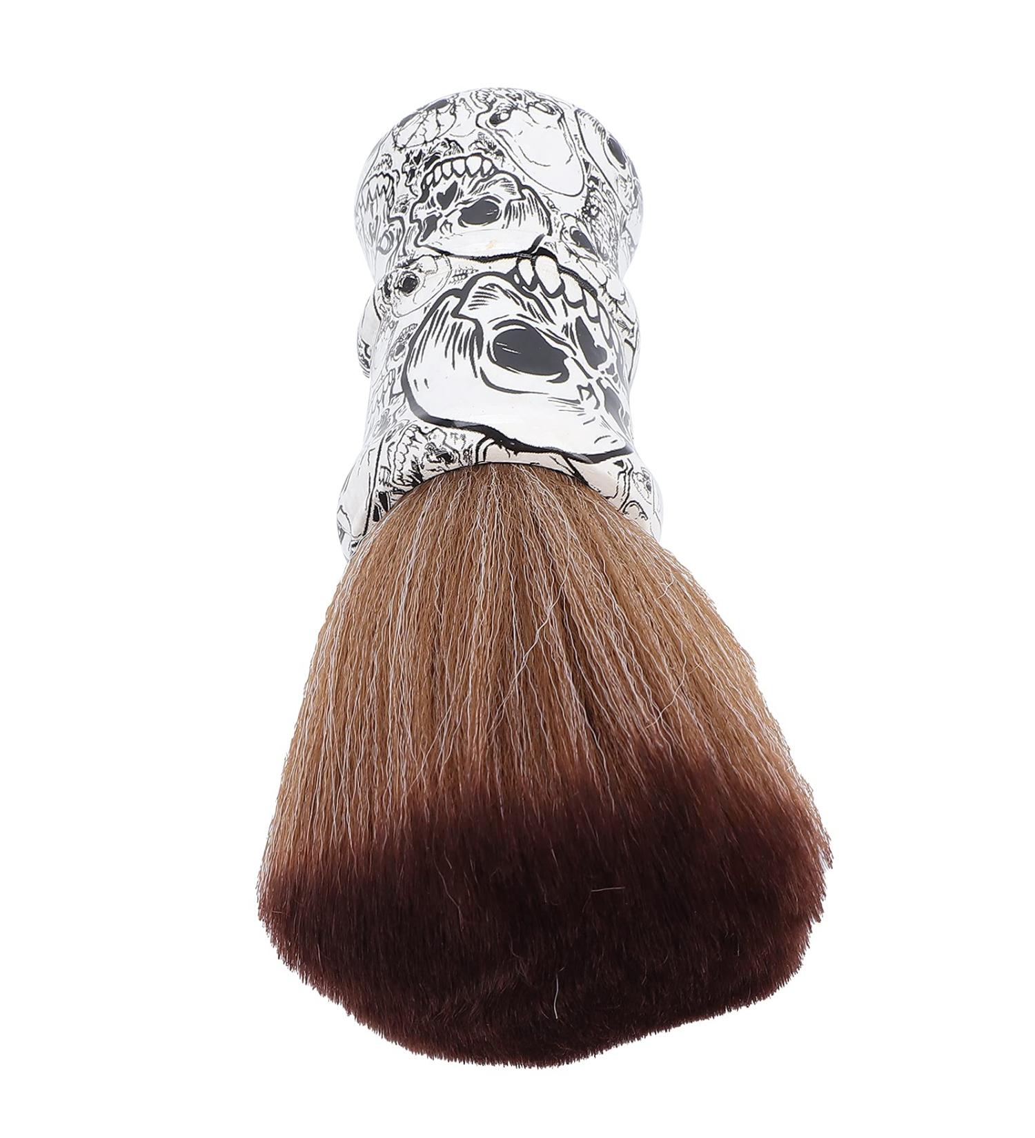Premium Nylon Hair Shaving Brush - Lightweight Travel & Salon Use | International Shipping Available - Buy Online on GoSupps.com