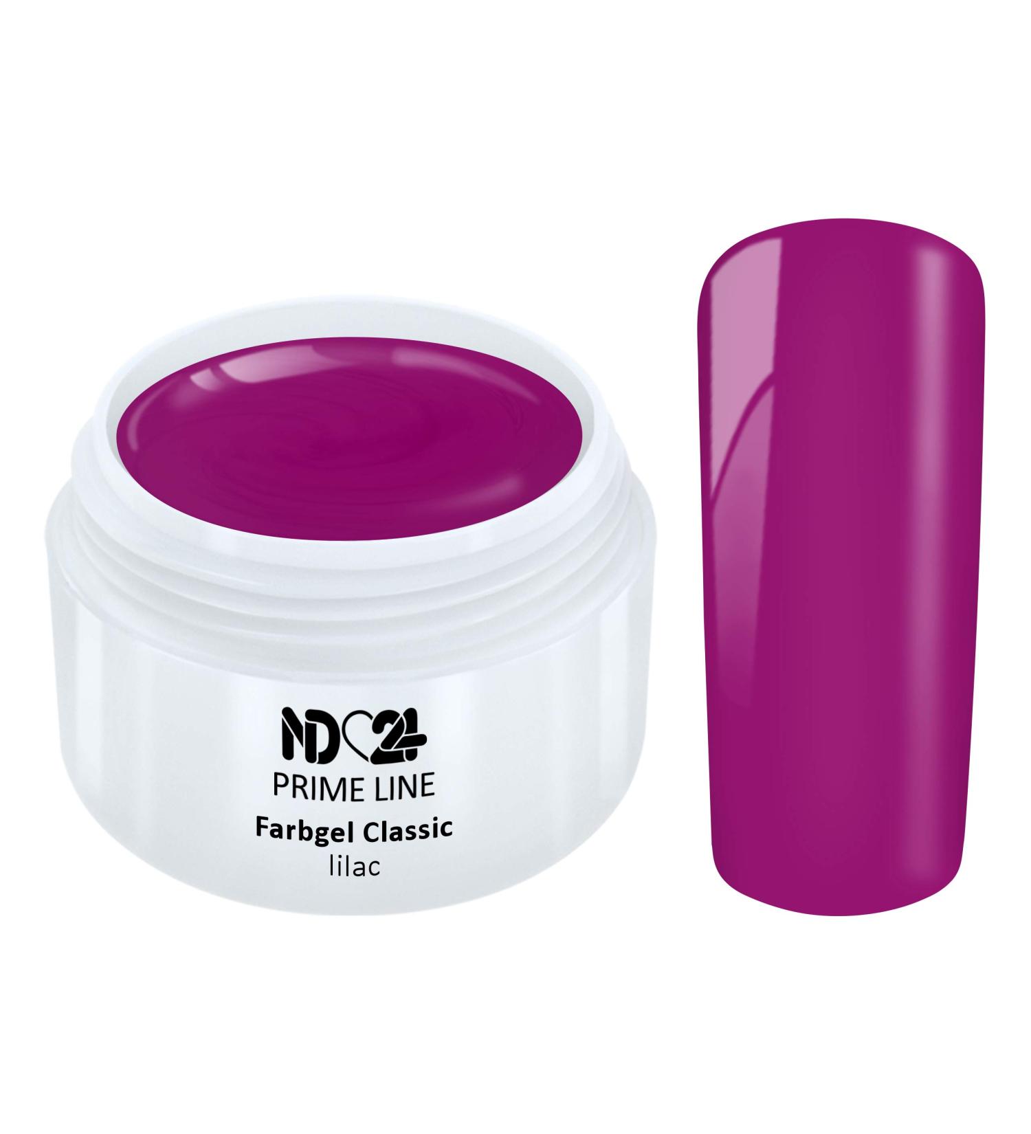 Prime Line - Color Uv Gel Led Color Gel Lilac Purple Studio Quality - Made in Germany - 5ml