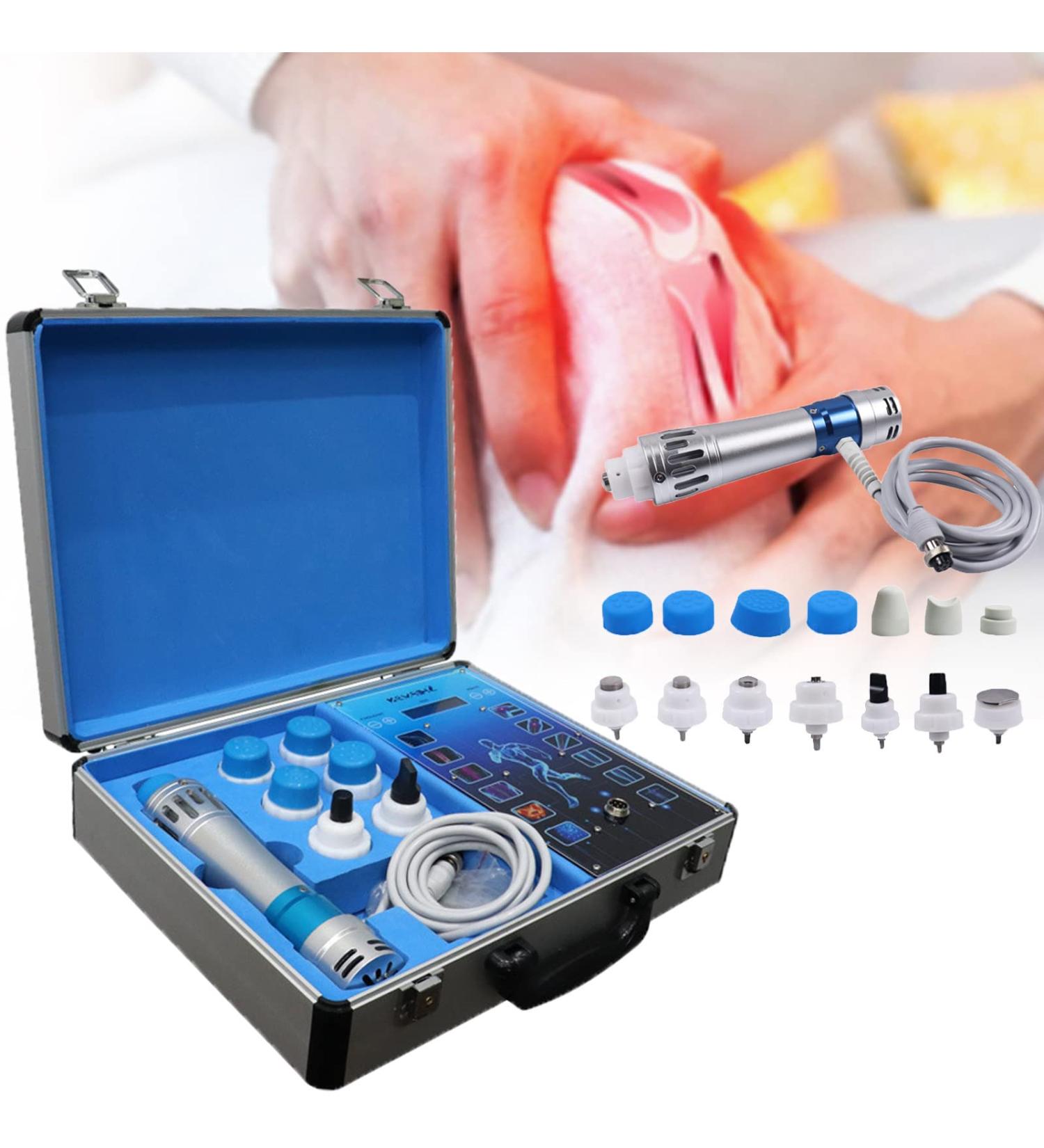 HNCXHX ED Extra Corporal Shock Wave Physiotherapy Massage Gun - Effective Chronic Pain Relief with Electromagnetic Therapy Device (220V) - International Shipping Available - Buy Online on GoSupps.com