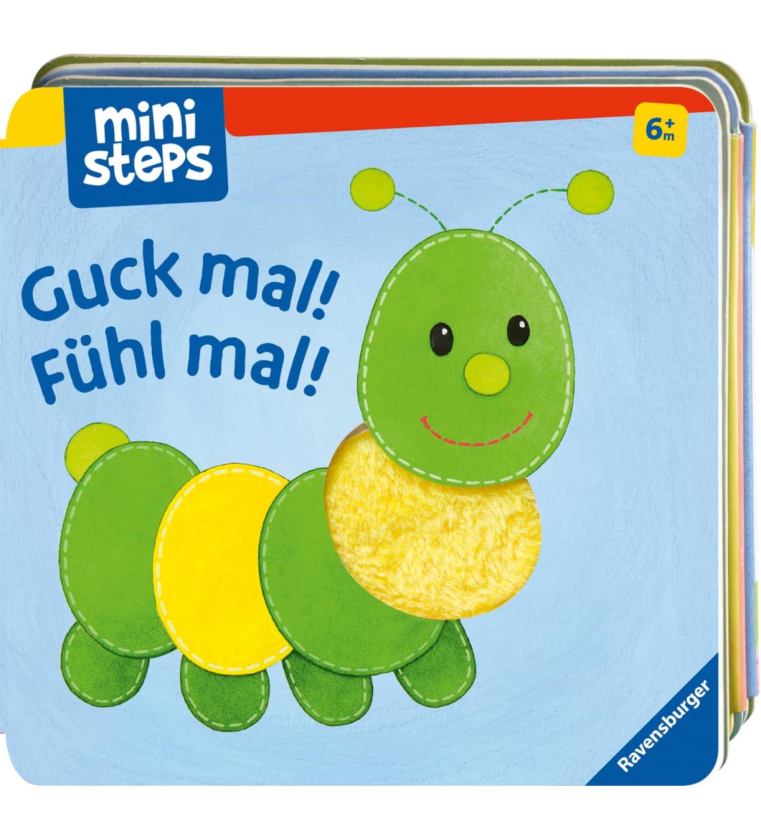 ministeps Look! Feel! Baby Book - Interactive Touch Book for Babies 6 Months+ | Engaging Leporello Experience - Buy Online on GoSupps.com