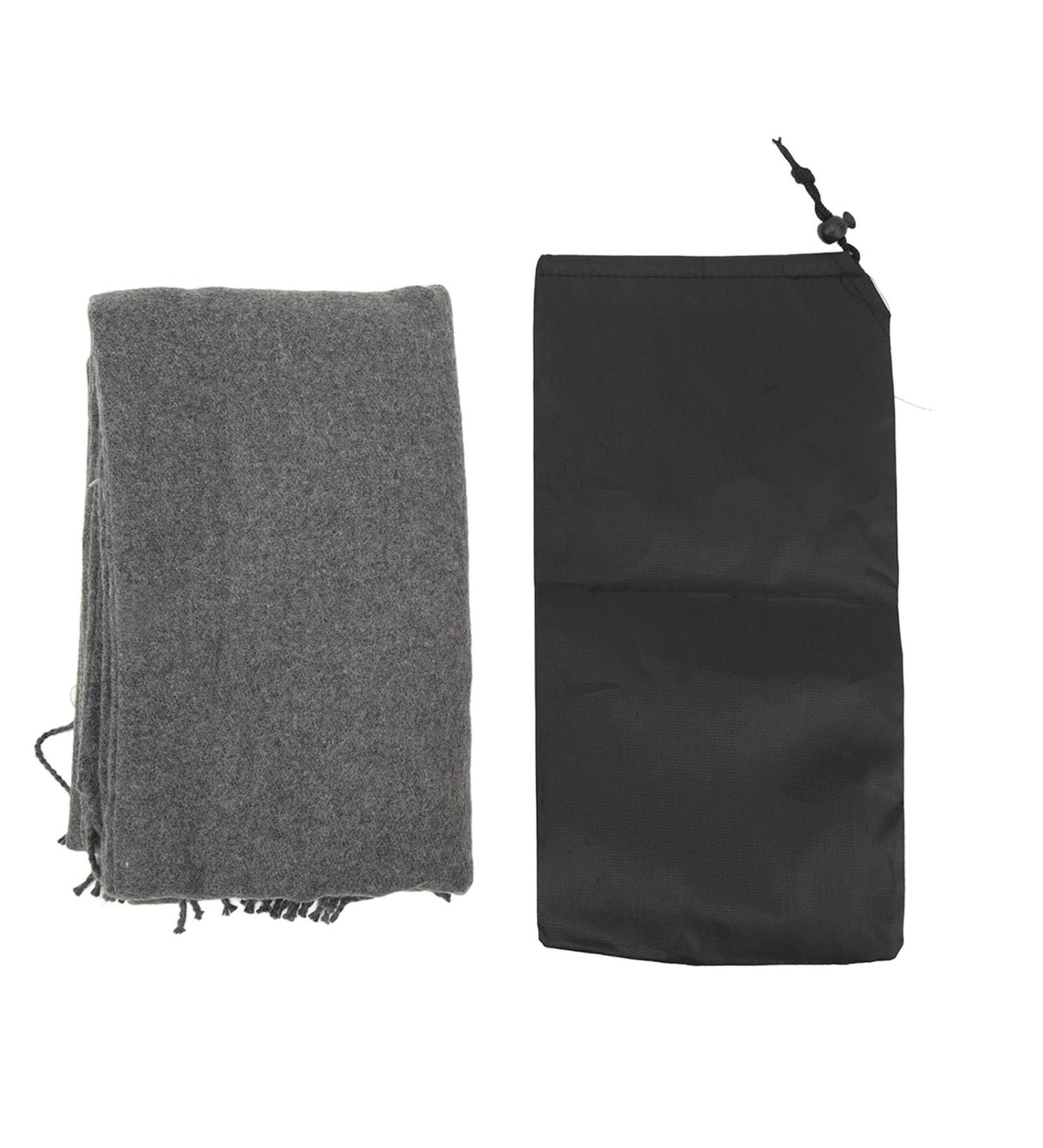 Wamsound Heated Neck Scarf - Unisex 3 Temperature Settings Soft Art Wool USB Rechargeable | Warm & Comfortable Gray Scarf - Buy Online on GoSupps.com