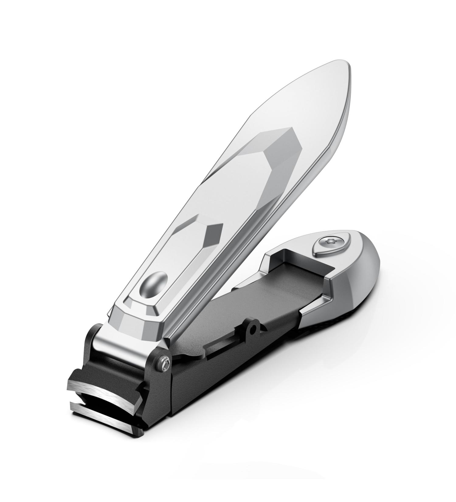 BEZOX Heavy Duty Nail Clippers with Catcher - Self-Collecting Nail Cutters for Fingernails and Toenails - Ergonomic Lever for Impeccably Manicured Nails - Buy Online on GoSupps.com