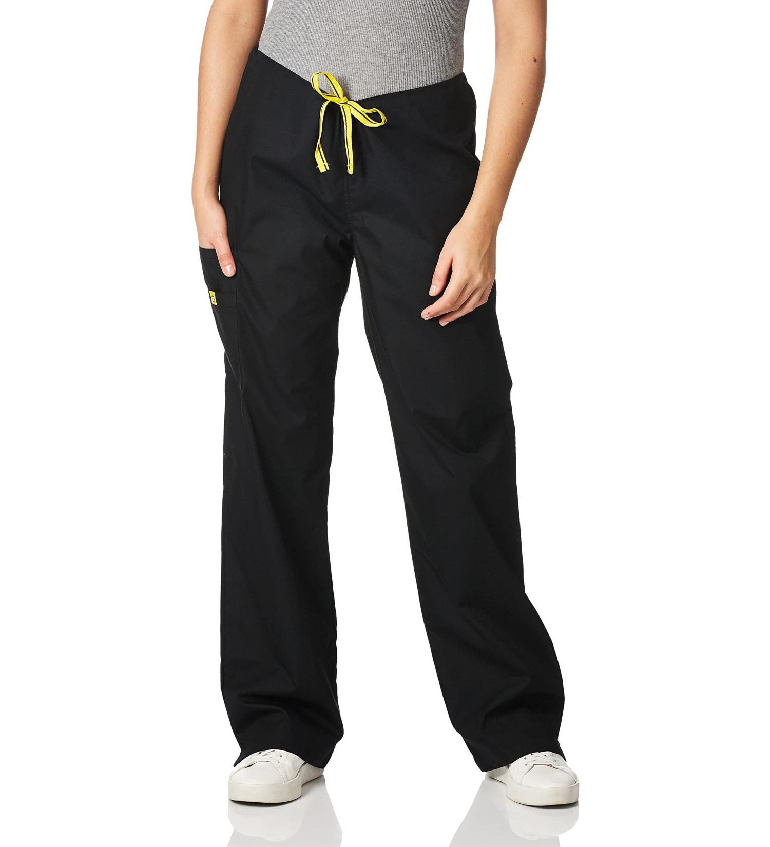 WonderWink Women's Origins Sierra Scrub Pant XL Petite Black - Buy Online on GoSupps.com