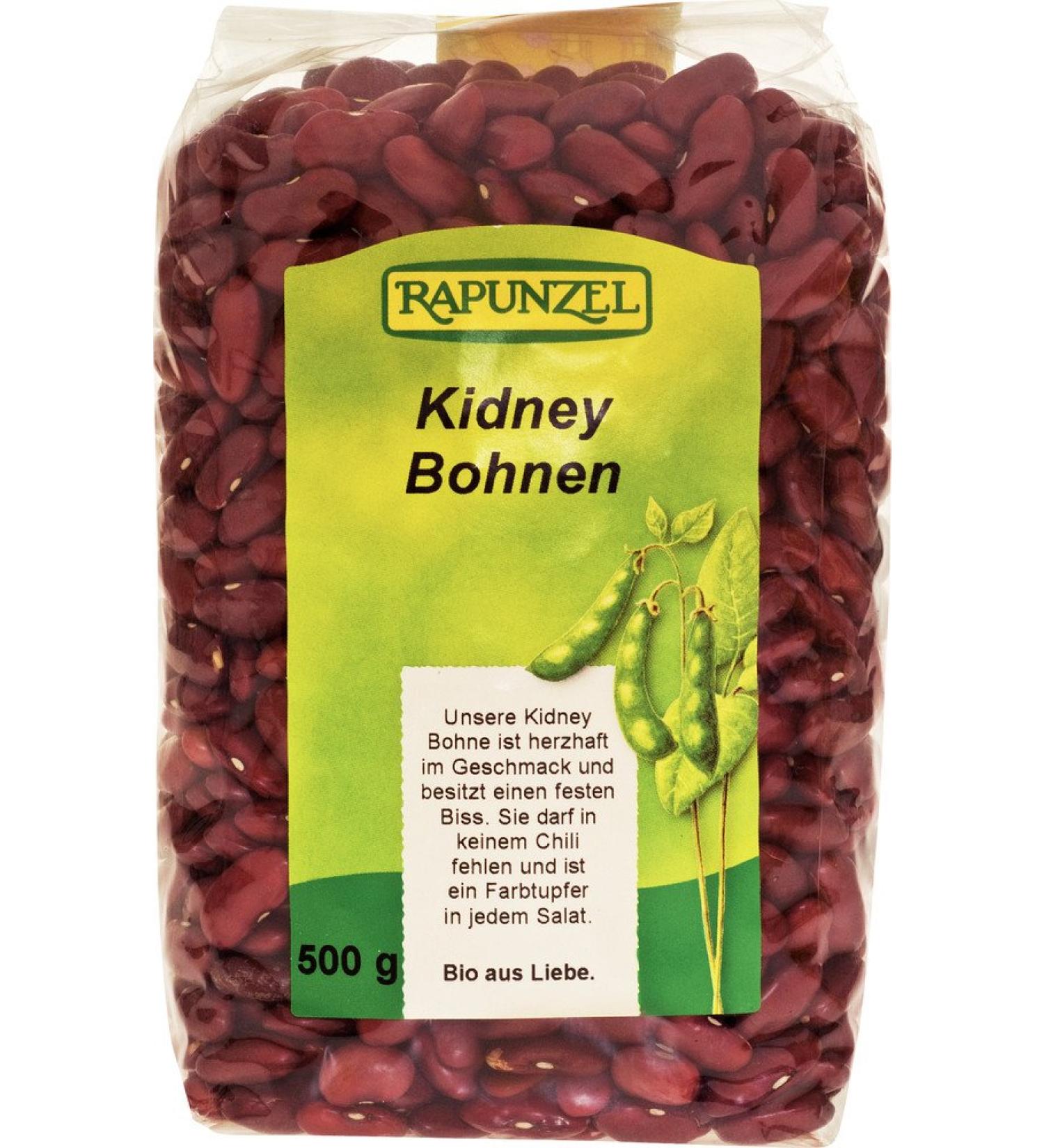 Rapunzel Kidney Beans red pack of 2 (2 x 500 g) - Organic 2 x 500 gr