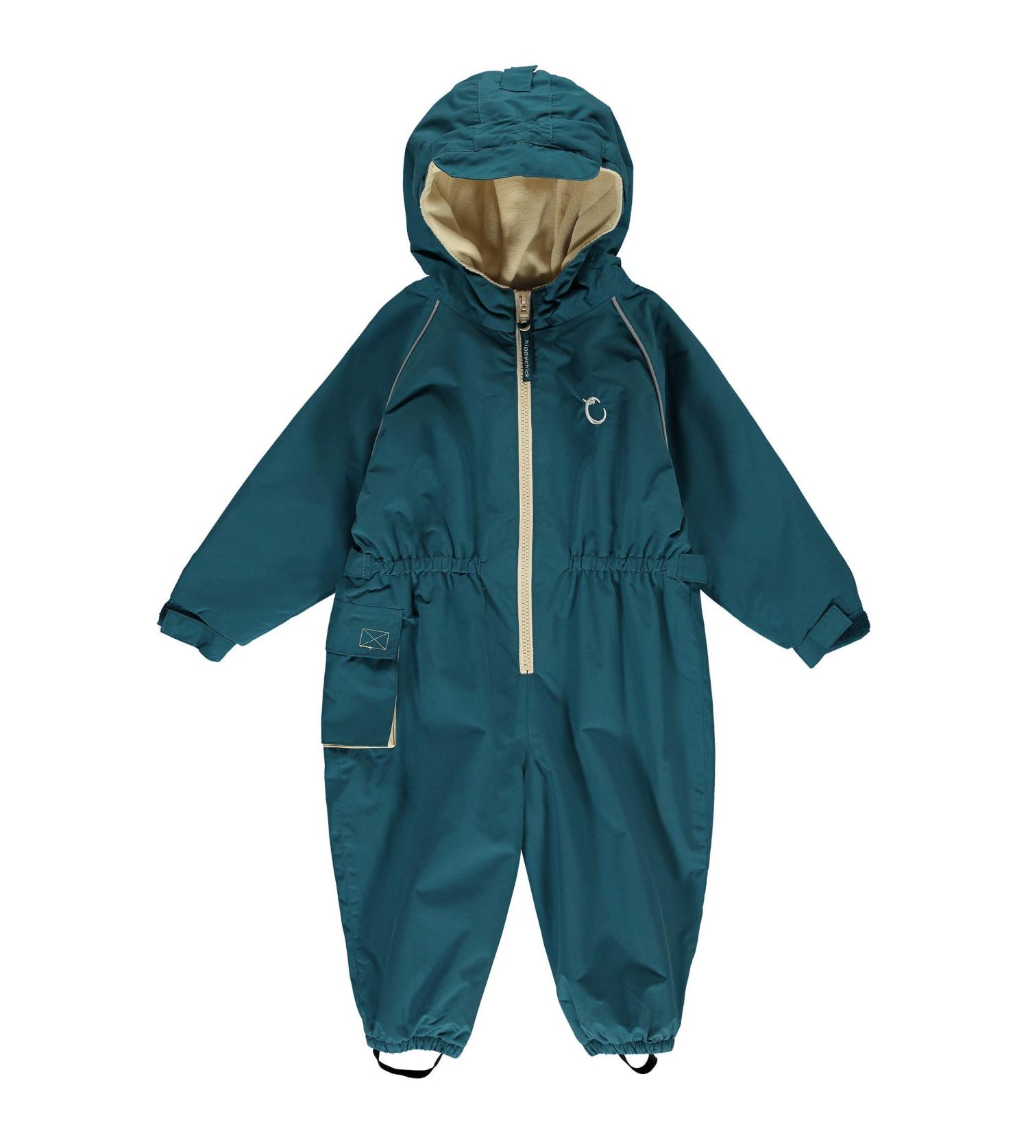 Hippychick Waterproof Fleece Lined All In One Rainsuit 18-24 Months Green - Kids Outdoor Clothing - Buy Online on GoSupps.com