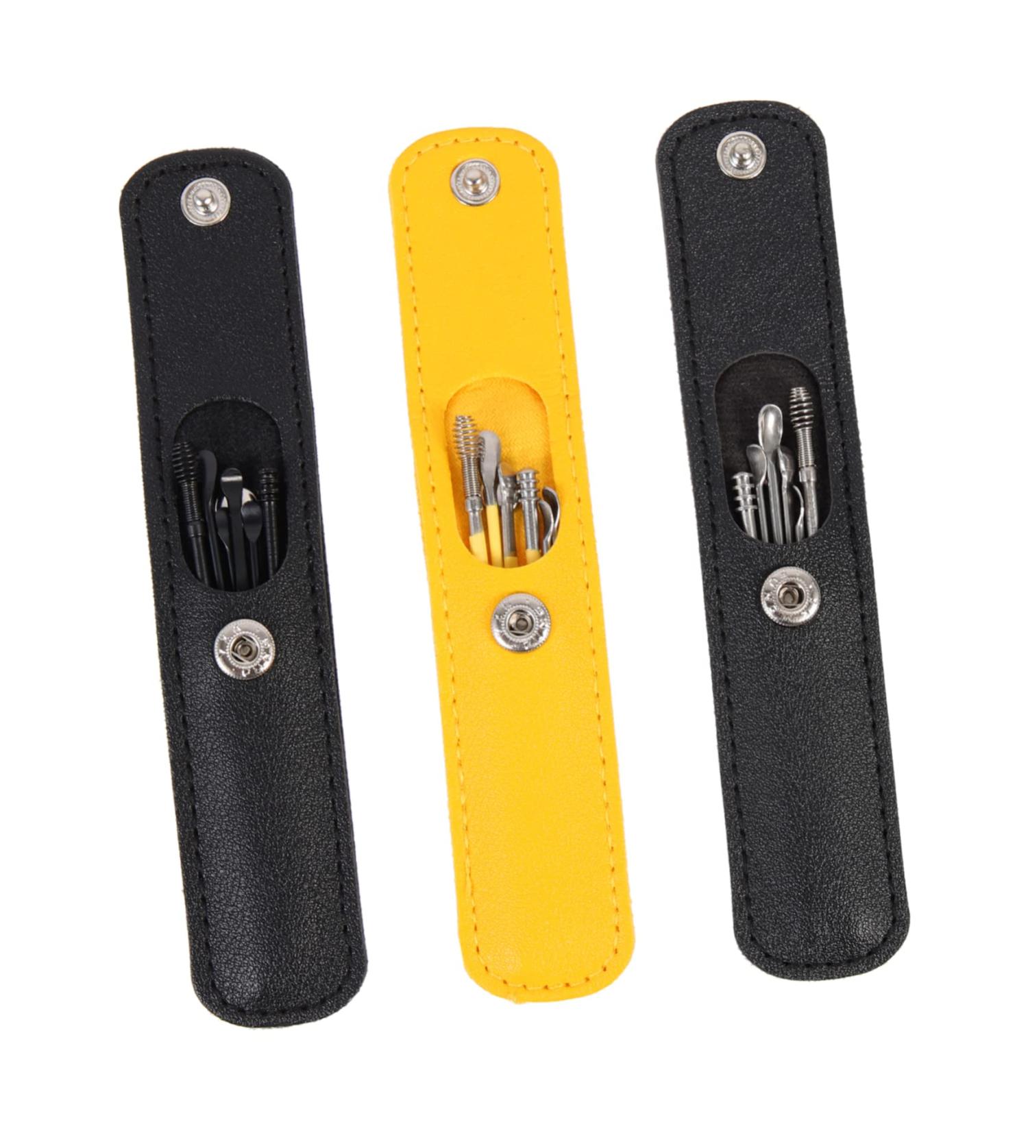 SEWOART 3 Sets Stainless Steel Ear Pick & Face Scraper Tool Set for Earwax Removal and Cleaning - Buy Online on GoSupps.com