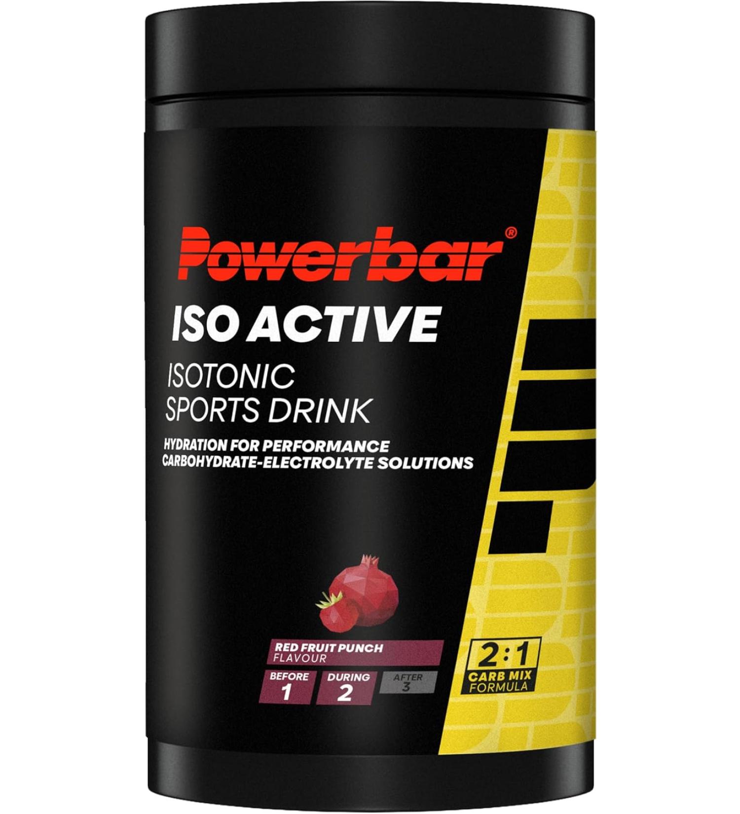 PowerBar Isoactive Red Fruit 600g - Isotonic Sports Drink - 5 Electrolytes + C2MAX Red Fruit 600 g (Pack of 1) - Buy Online on GoSupps.com