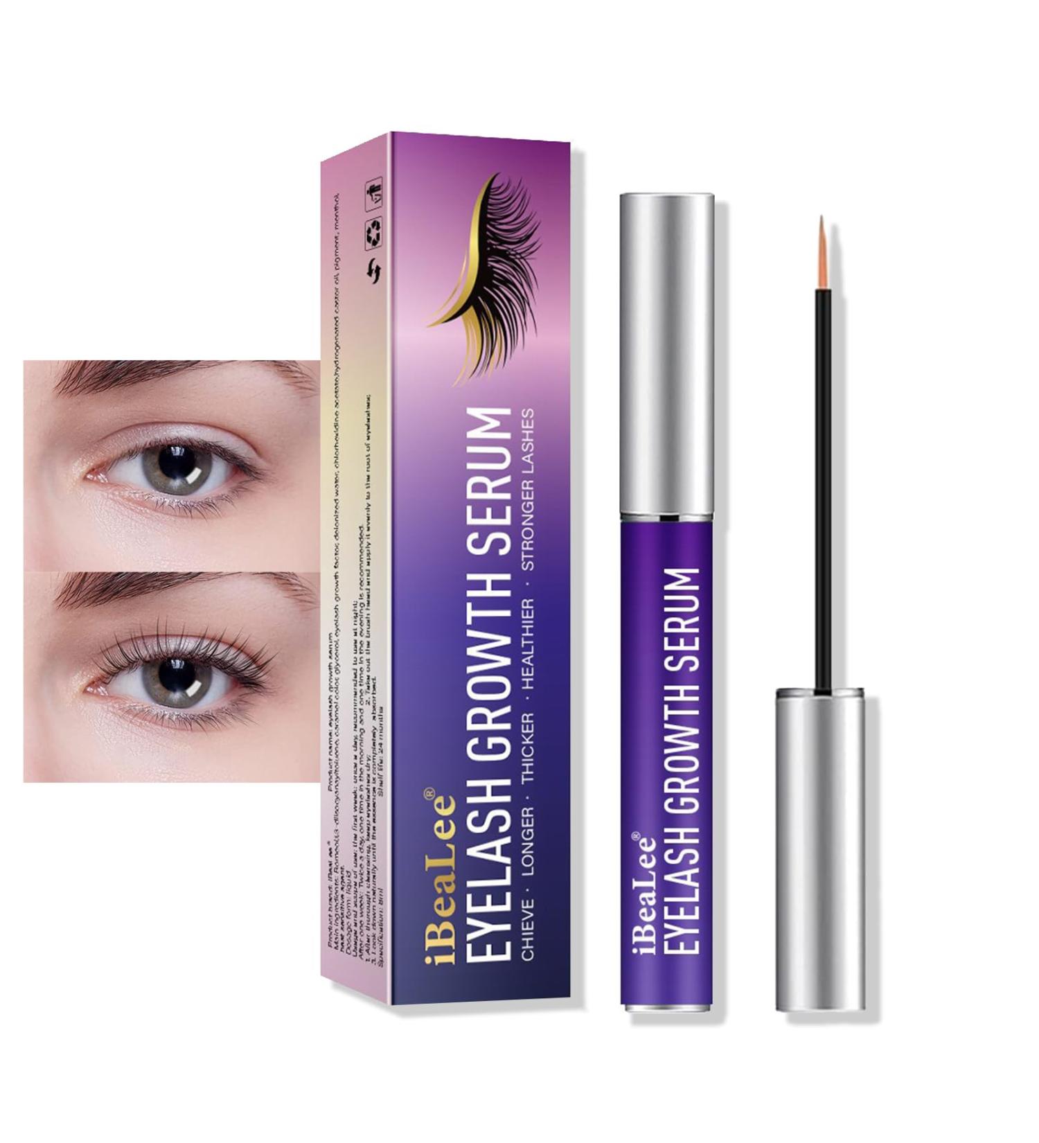 Premium Eyelash Growth Serum | Boost Length & Thickness | Vegan Cruelty-Free Eyebrow Enhancer - Buy Online on GoSupps.com