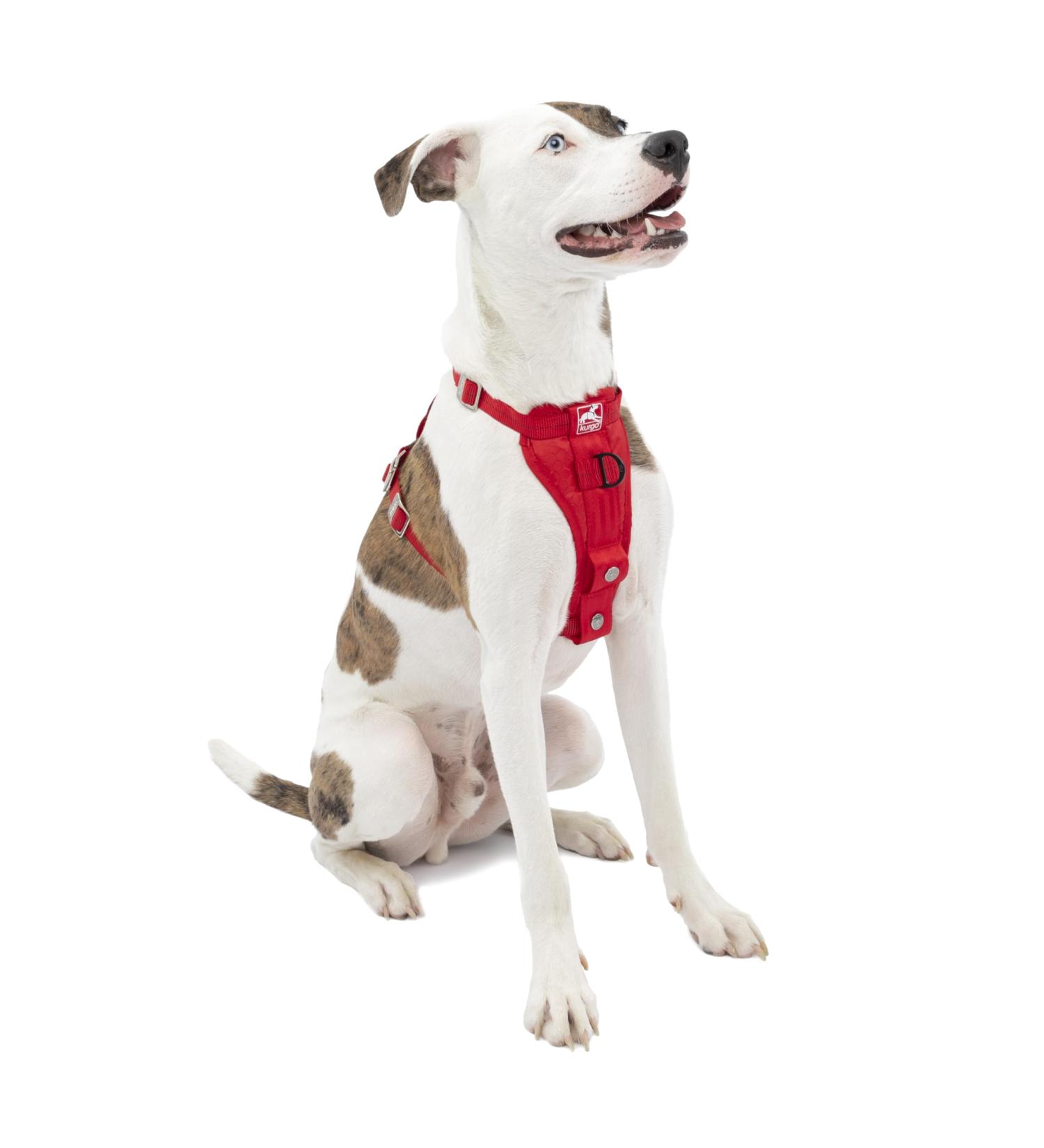 Kurgo Tru-Fit Dog Harness - Crash Tested Car Seat Belt for Pets up to 75 lbs - Size M Red - Buy Online on GoSupps.com