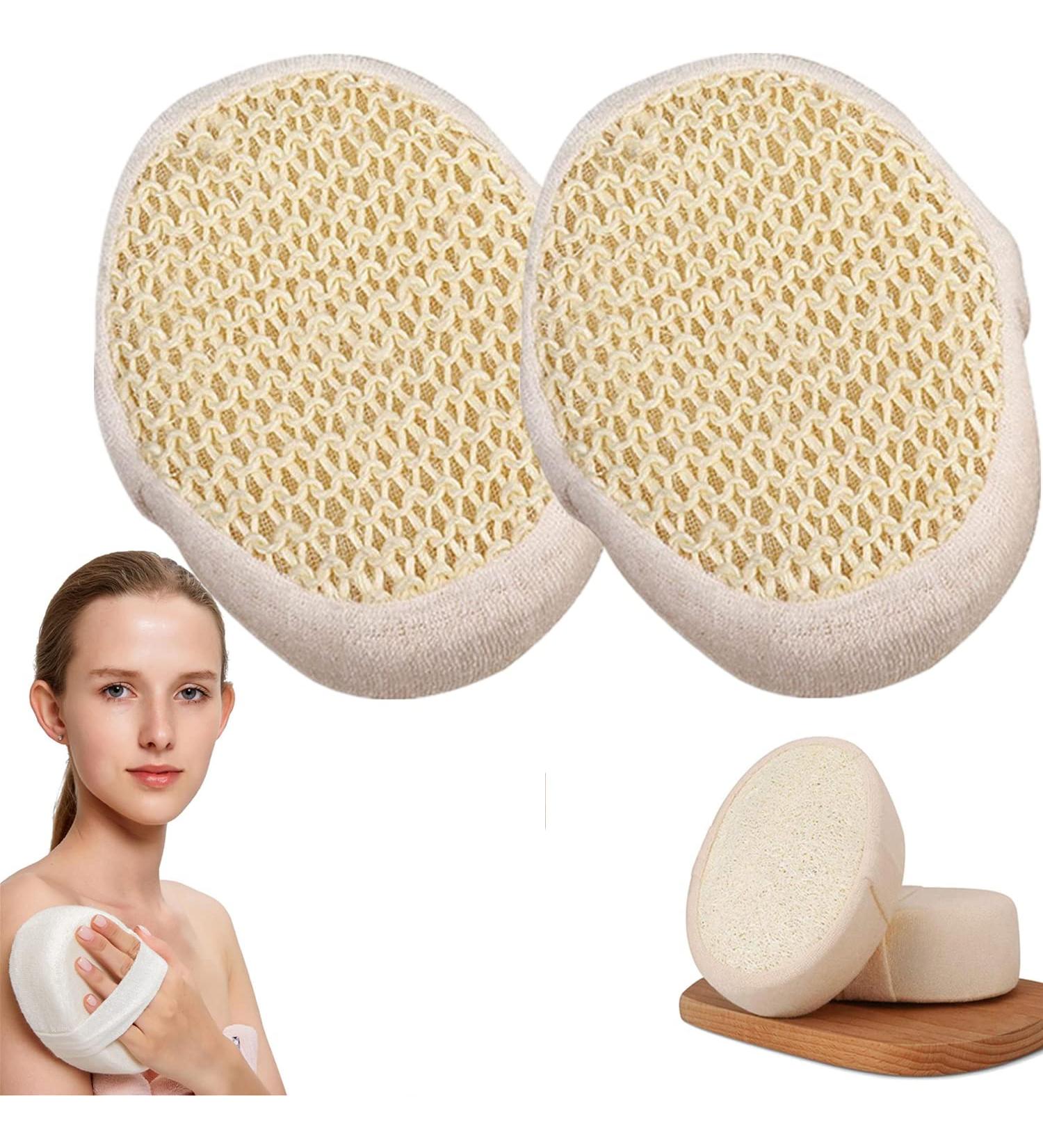 StemSpa Nanocell Exfoliating Sponge - Dead Skin Remover & Gentle Body Scrub (2-Pack) - Buy Online on GoSupps.com
