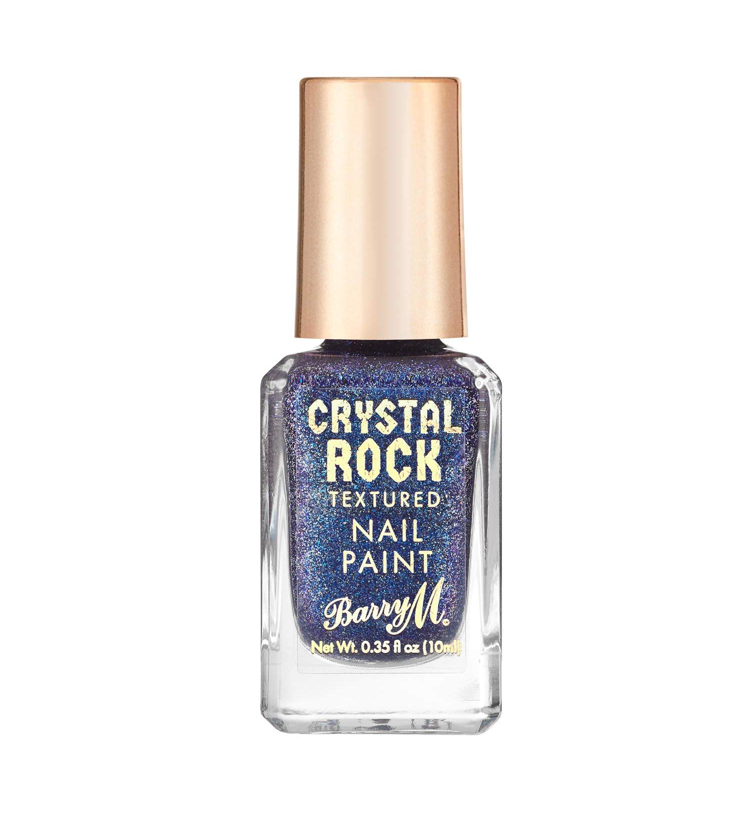 Barry M Crystal Rock Textured Nail Paint - Blue Sapphire 10ml - Buy Online on GoSupps.com