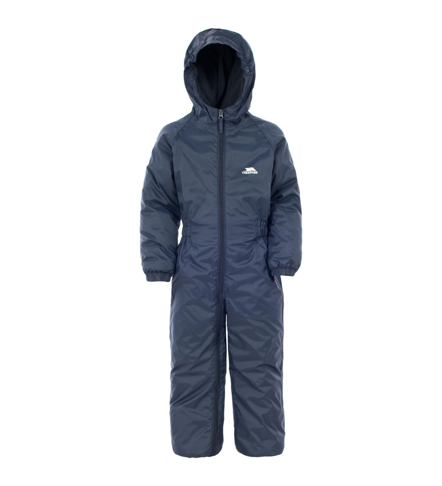 Trespass Kids' Waterproof Outdoor Rain Suit - Navy Blue (2-3 Years) - Buy Online on GoSupps.com