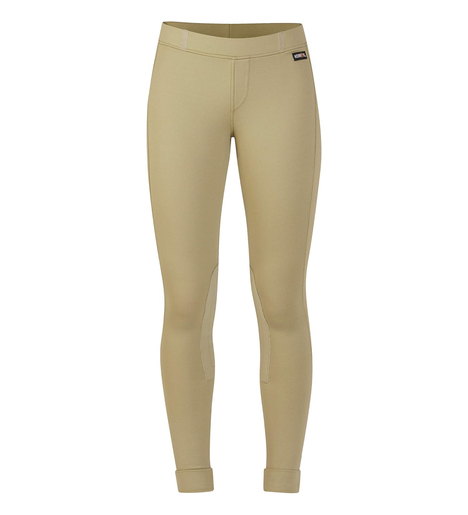 Kids Ice Fil Knee Patch Jod Tan Medium - Comfortable & Stylish Riding Pants for Children - Buy Online on GoSupps.com