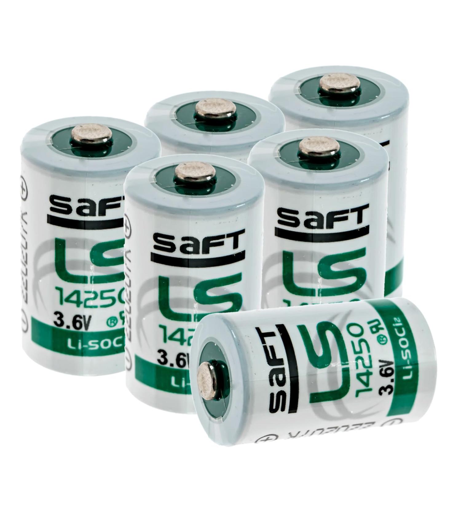 Synergy Digital Dog Collar Batteries for DogWatch R-3000 | 6 x LS14250 3.6V 1200 mAh Ultra High Capacity Combo-Pack - Buy Online on GoSupps.com