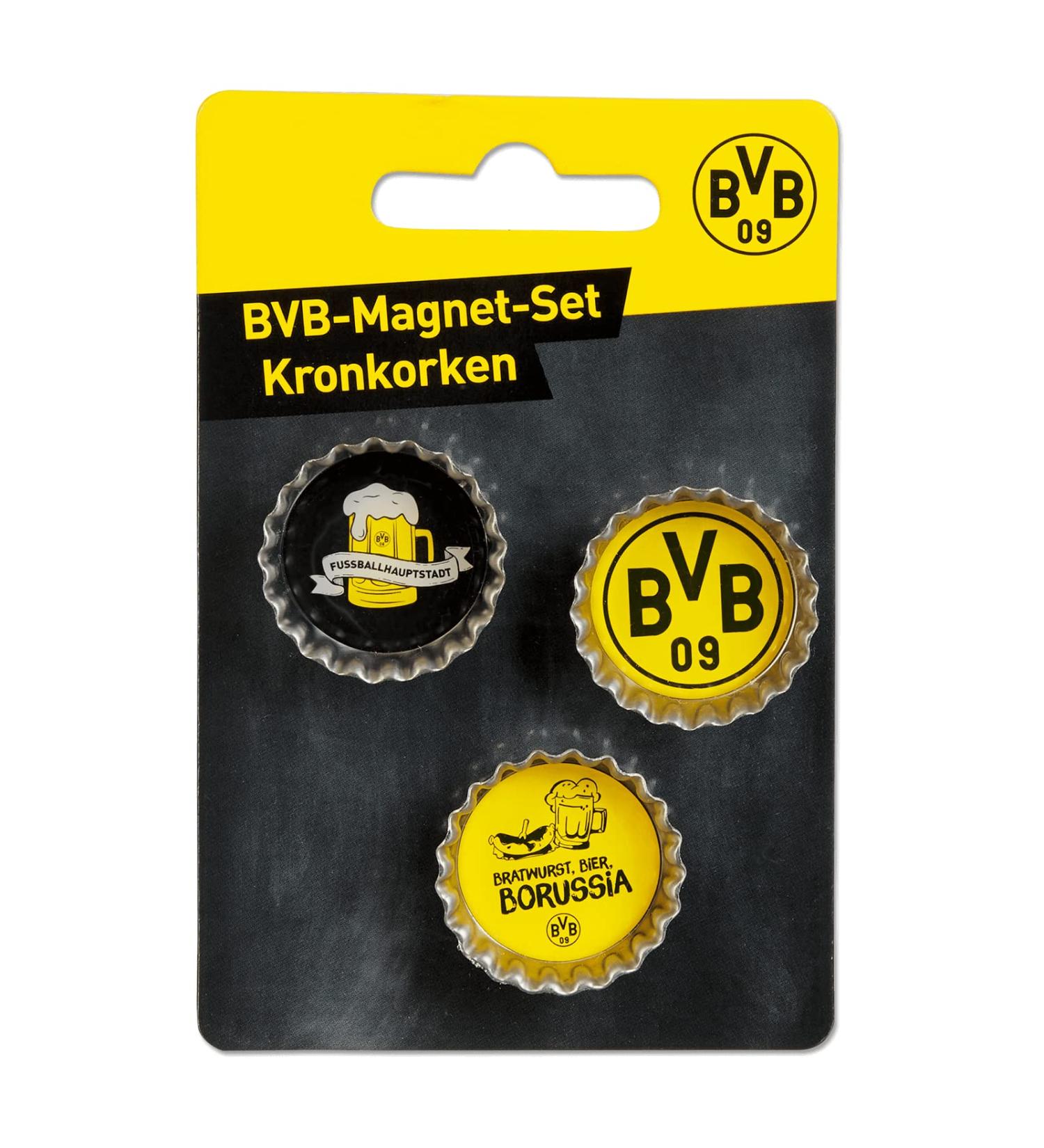 Buy Borussia Dortmund Unisex Adult Magnet Set - Multicoloured Bottle Caps - International Shipping Available - Buy Online on GoSupps.com