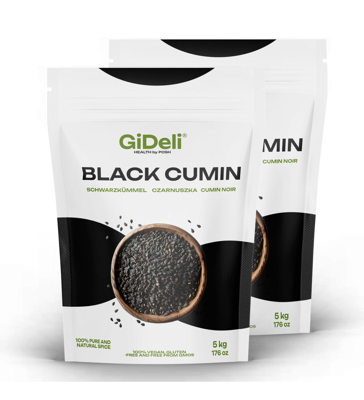  GiDeli GiDeli Whole Black Seed 10kg Real Black Seed Versatile in Your Kitchen - Buy Online on GoSupps.com