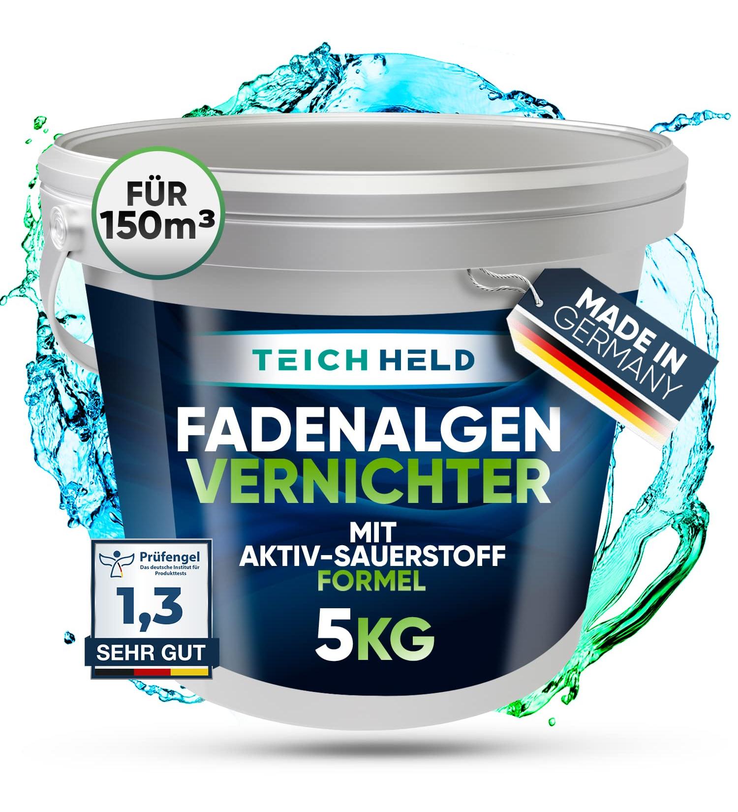 Pond Hero Thread Algae Destroyer - 5kg - 360 Protection for Fish | Extra Fast & Effective 2-in-1 Algae Remedy - Buy Online on GoSupps.com
