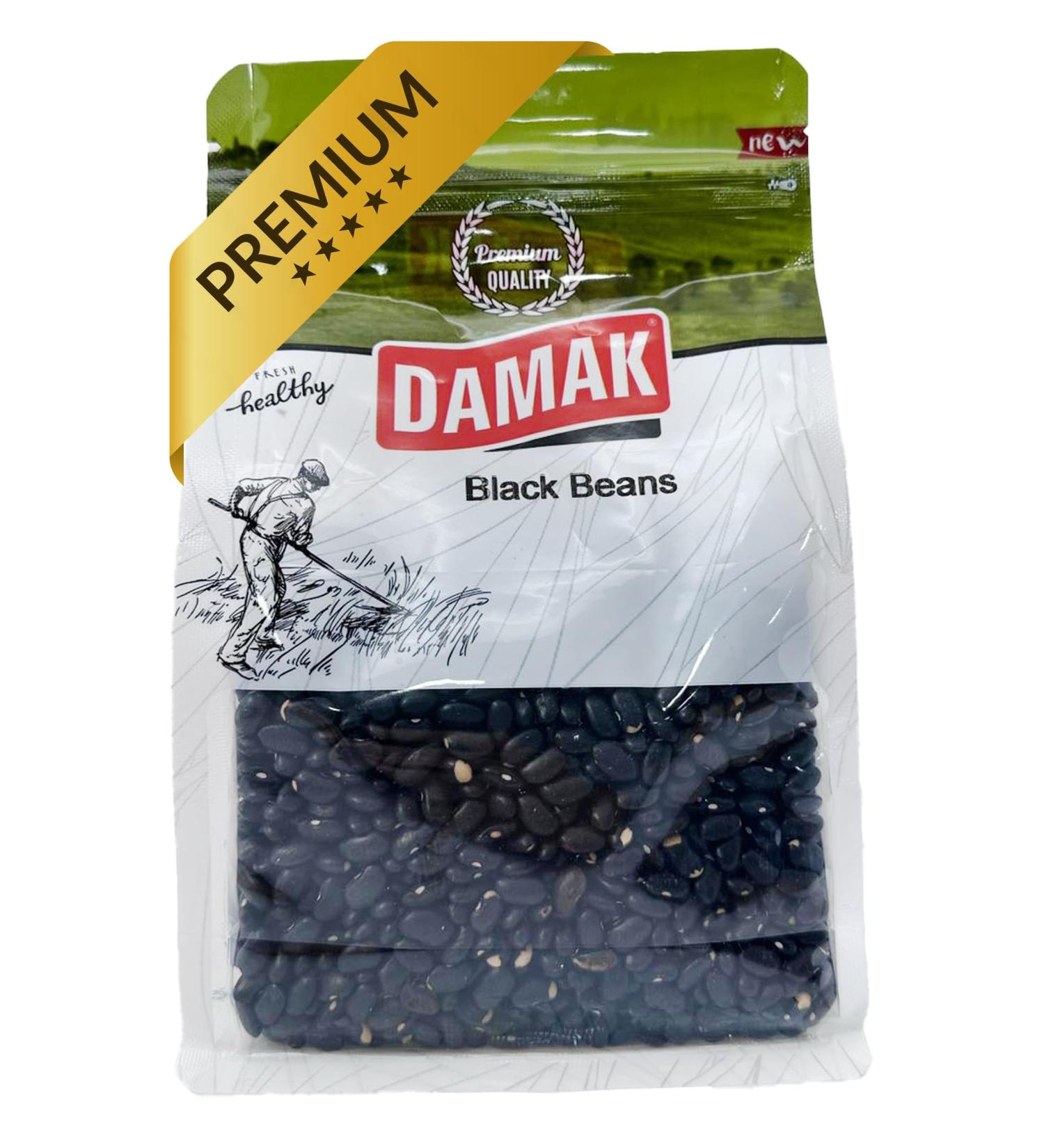 Damak Black Beans 1kg | Premium Quality - Buy Online on GoSupps.com