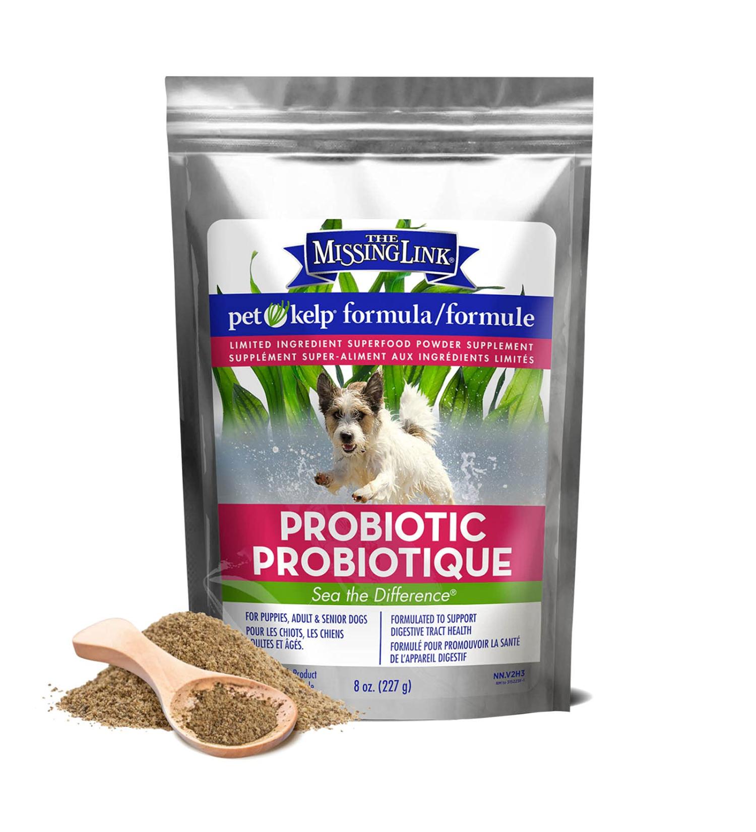 The Missing Link Pet Kelp Limited Ingredient Superfood Powder Supplement for Dogs - Probiotic - 227g - Buy Online on GoSupps.com