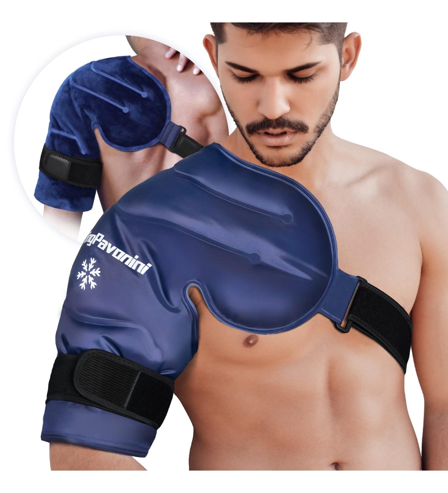 XL Shoulder Ice Pack - Cold Therapy Gel for Shoulder Injuries & Pain Relief - Buy Online on GoSupps.com