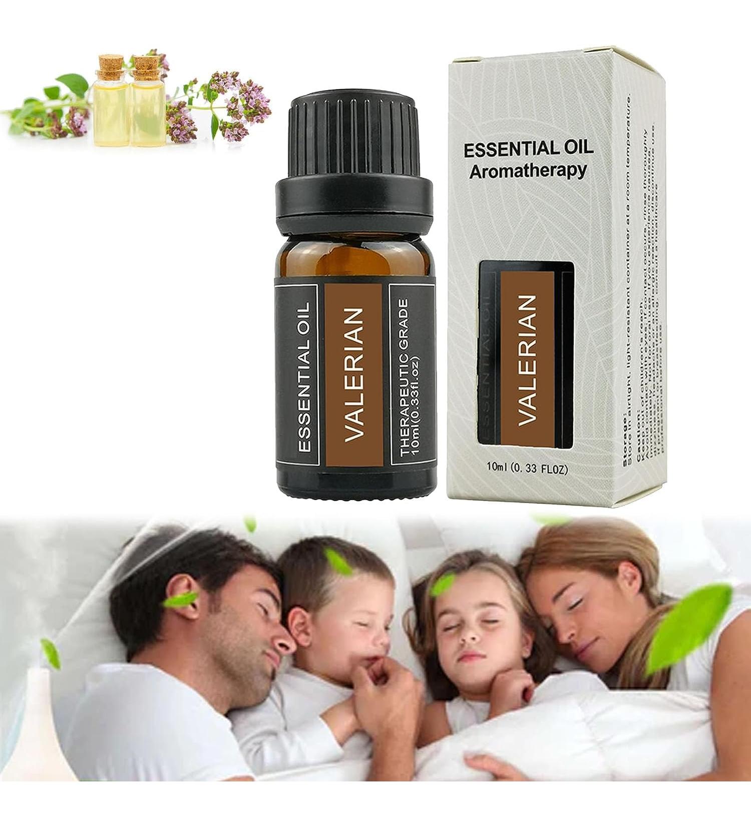 Leise Valerian Essential Oil - 10ml Valerian Root Essential Oil for Sleep Natural Valerian Essential Oil for Diffusers Aromatherapy Massage Humidifiers Skin & Hair Care (1pcs) - Buy Online on GoSupps.com