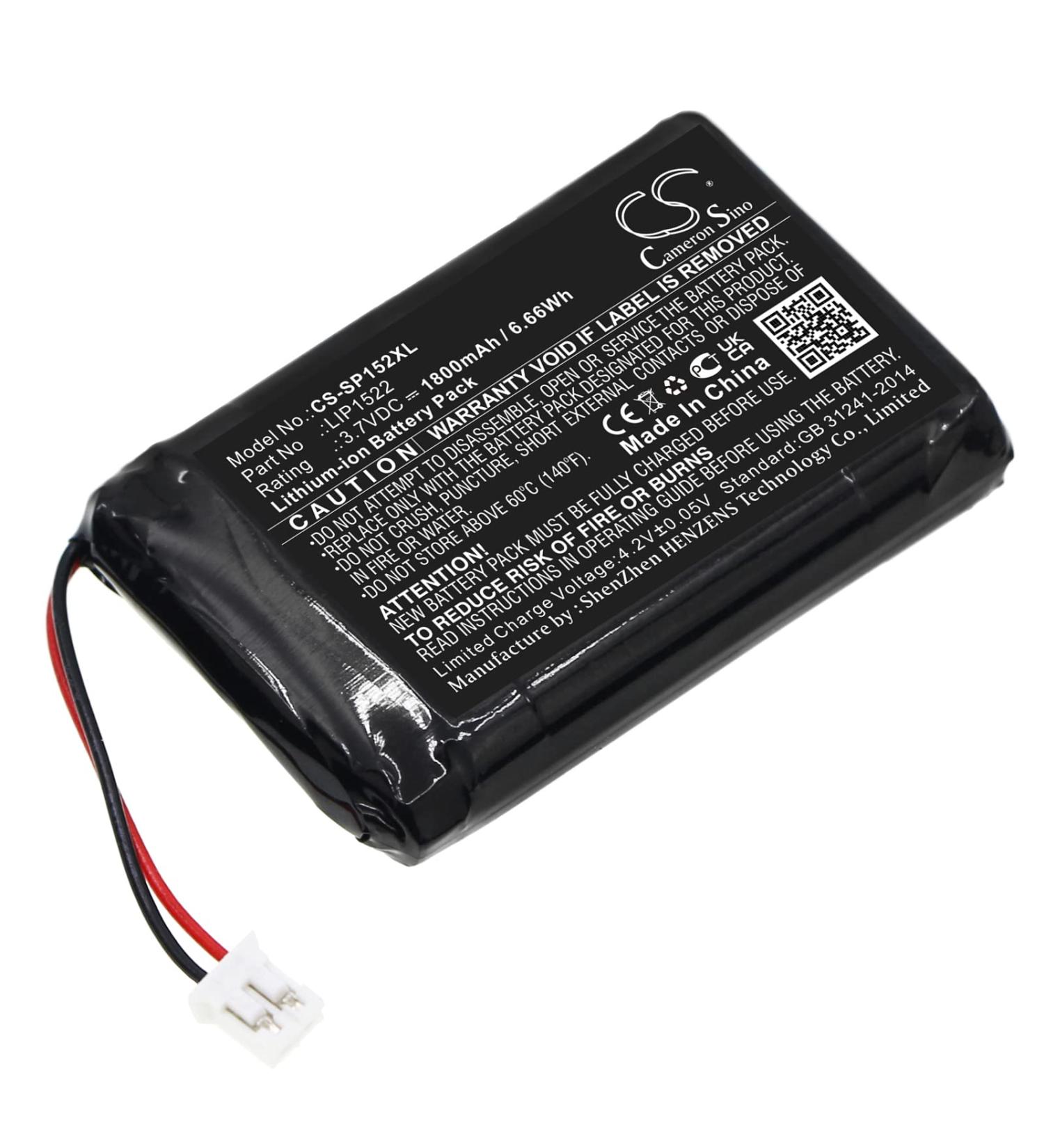 Buy LIP1522 1800mAh Battery for Wireless Controllers - Compatible CUH-ZCT1U CUH-ZCT1J CUH-ZCT1E CUH-ZCT1M CUH-ZCT1H CUH-ZCT1K - International Shipping Available - Buy Online on GoSupps.com