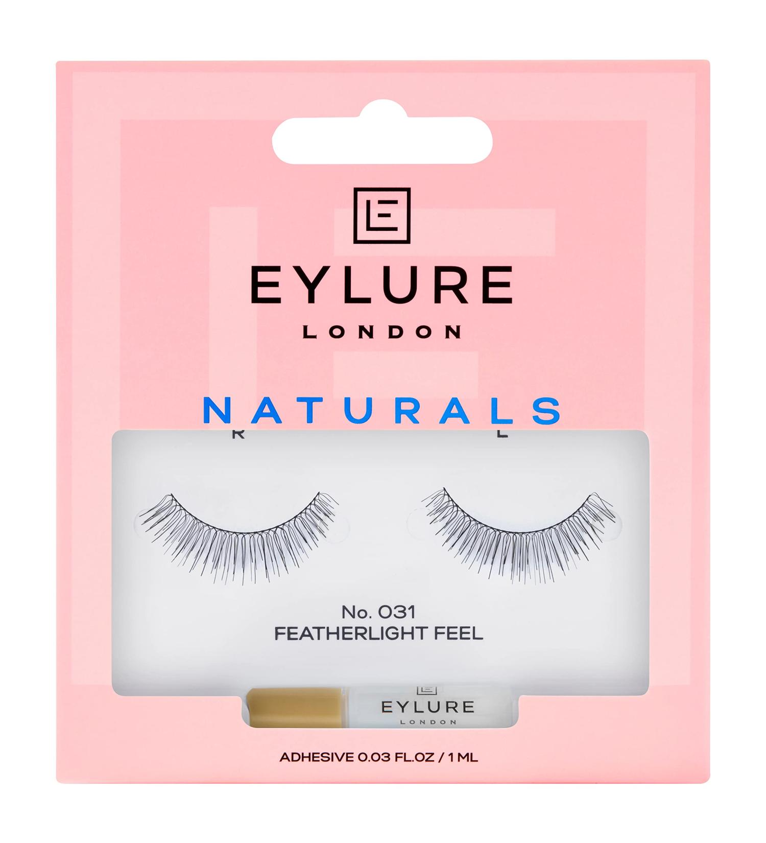 Eylure Naturals False Eyelashes Style No. 031 - Reusable, Adhesive Included - 1 Pair - Buy Online on GoSupps.com