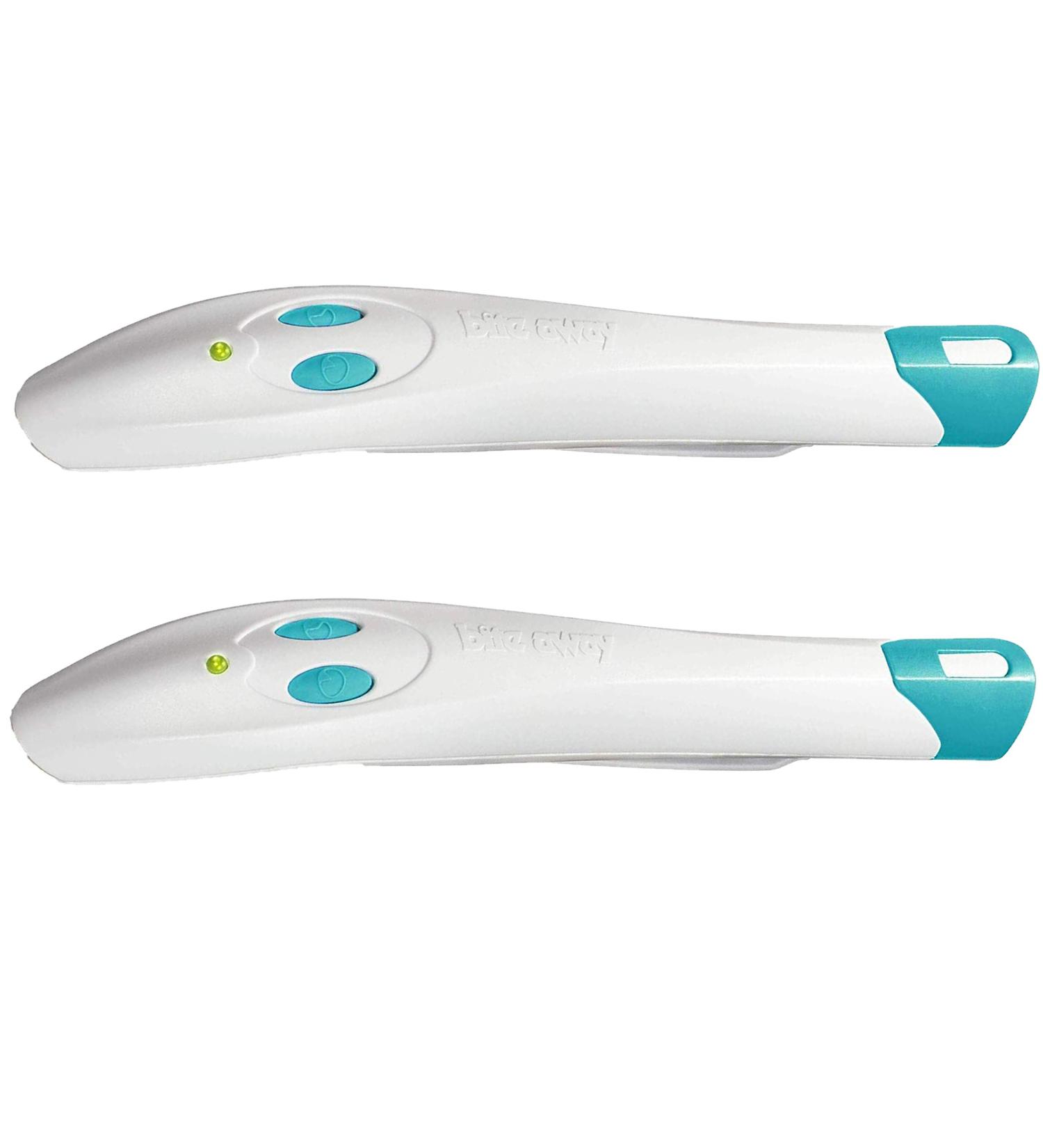 Bite Away 2 Pack Insect Sting Relief Treatment - Chemical-Free, FDA-Cleared, Dermatologist-Tested for Fast Symptom Relief, Reduce Pain & Itching, FSA/HSA Eligible - Buy Online on GoSupps.com