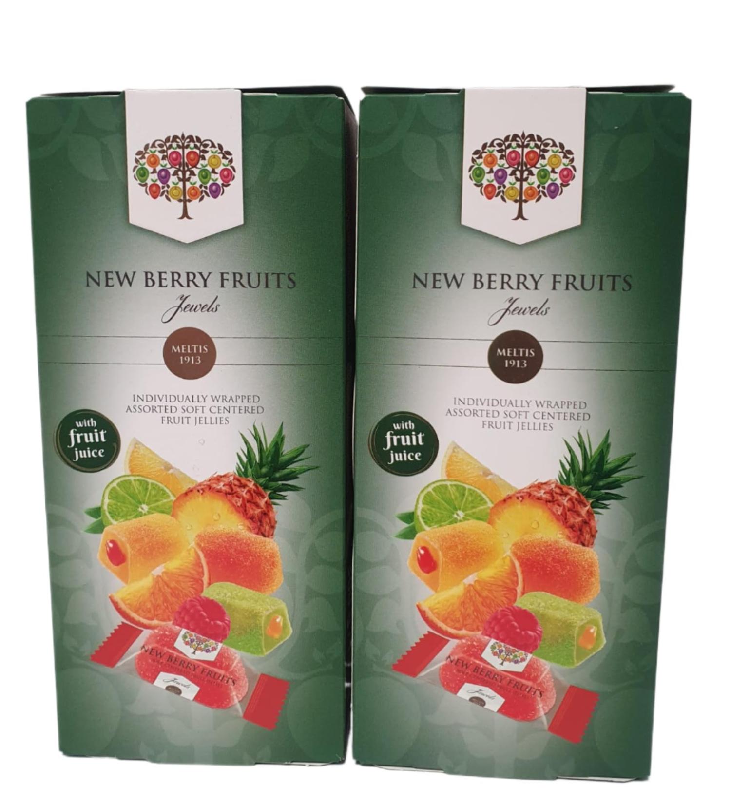 Berry Fruits Jewels Jelly Candy 300g Pack Of 2 Assorted Frutti Flavour Soft-Center Jellies Perfect Sweet Treat - Buy Online on GoSupps.com