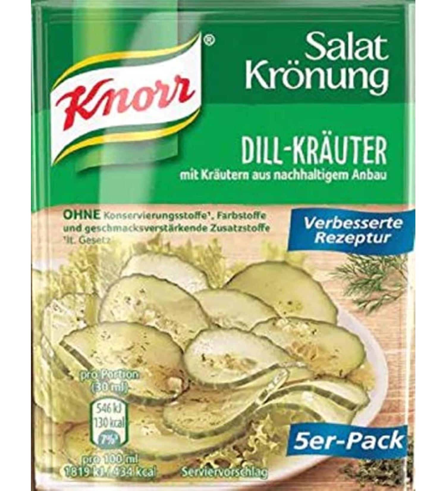Knorr Salad Herbs and Dill Dressing Mix - 5 Packets - Buy Online on GoSupps.com