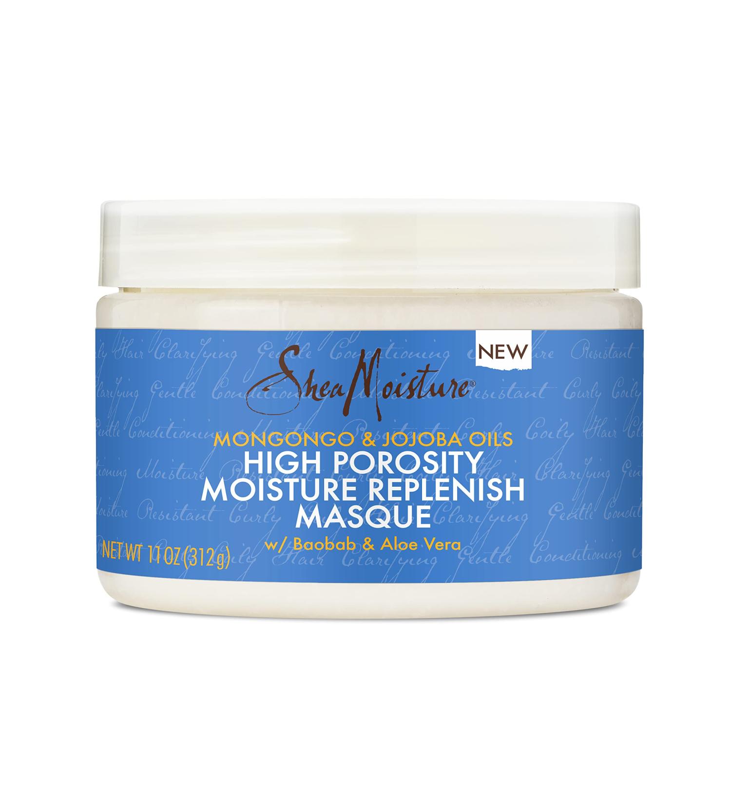SheaMoisture High Porosity Deep Conditioning Hair Masque 11 oz - Curly & Coily Hair Treatment - Buy Online on GoSupps.com