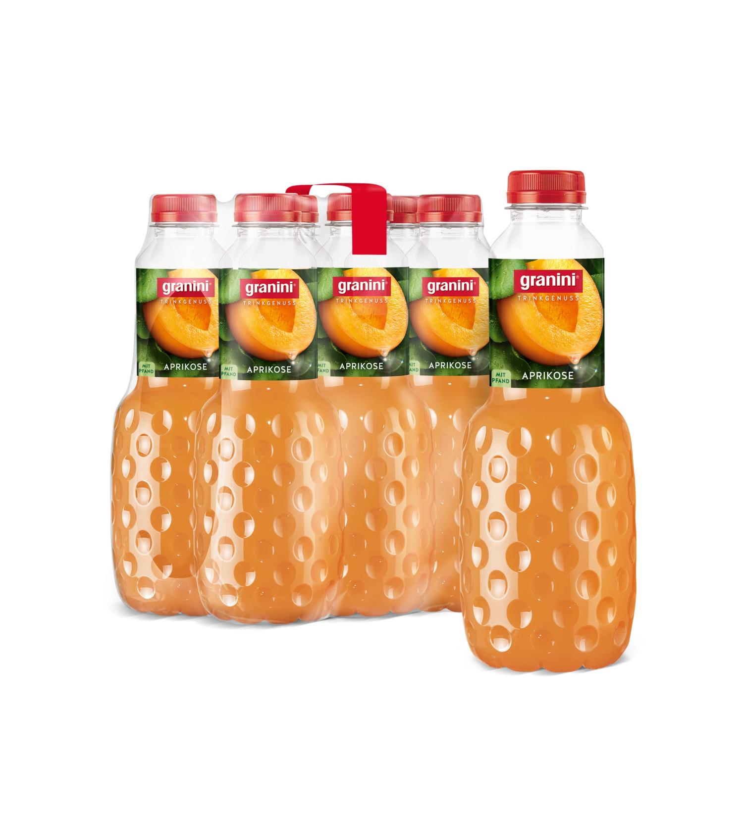  Granini Granini Apricot Nectar Snack (6 x 1.0 l) - Buy Online on GoSupps.com